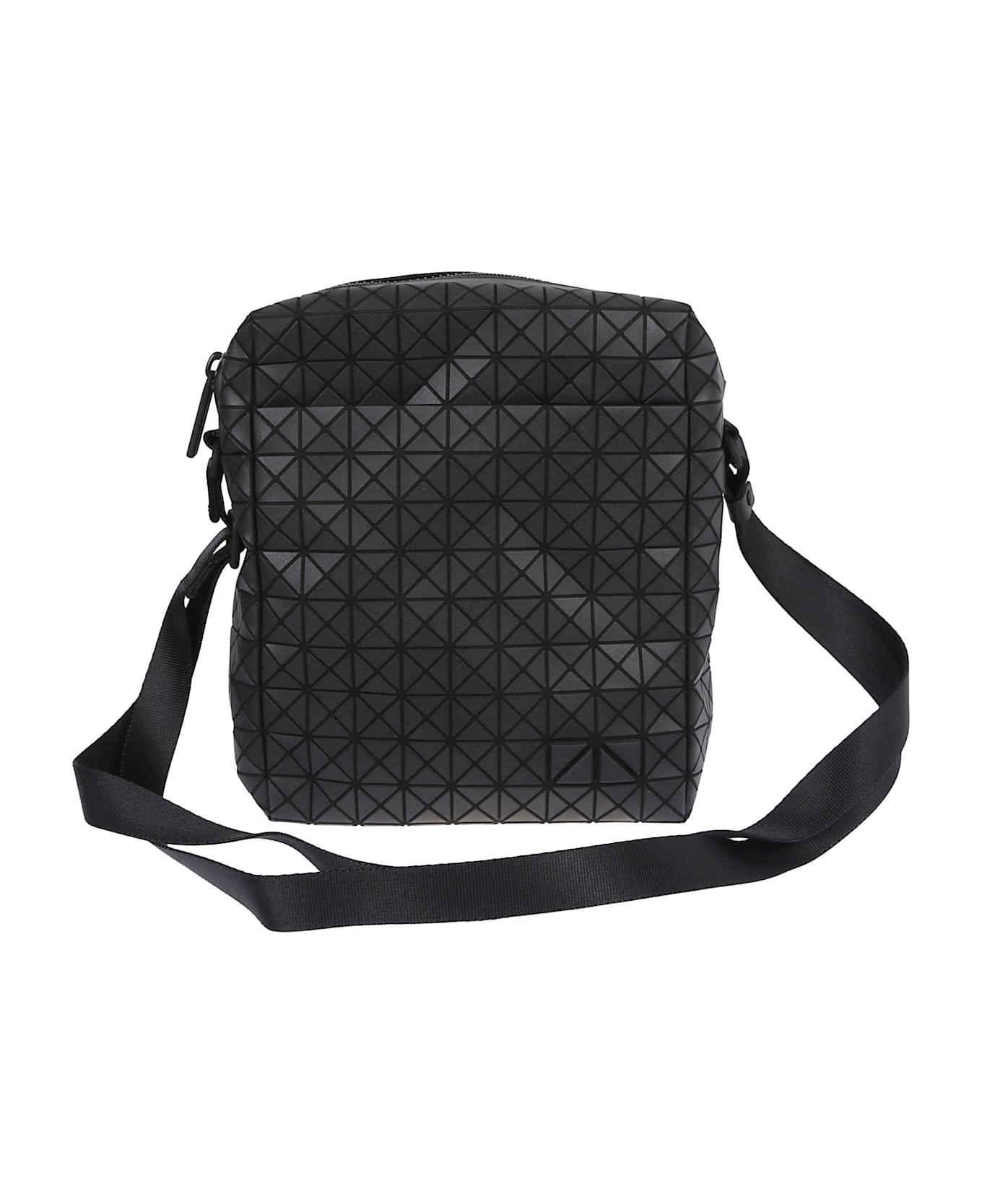 Bao Bao Issey Miyake Leather Shoulder Bag - Black