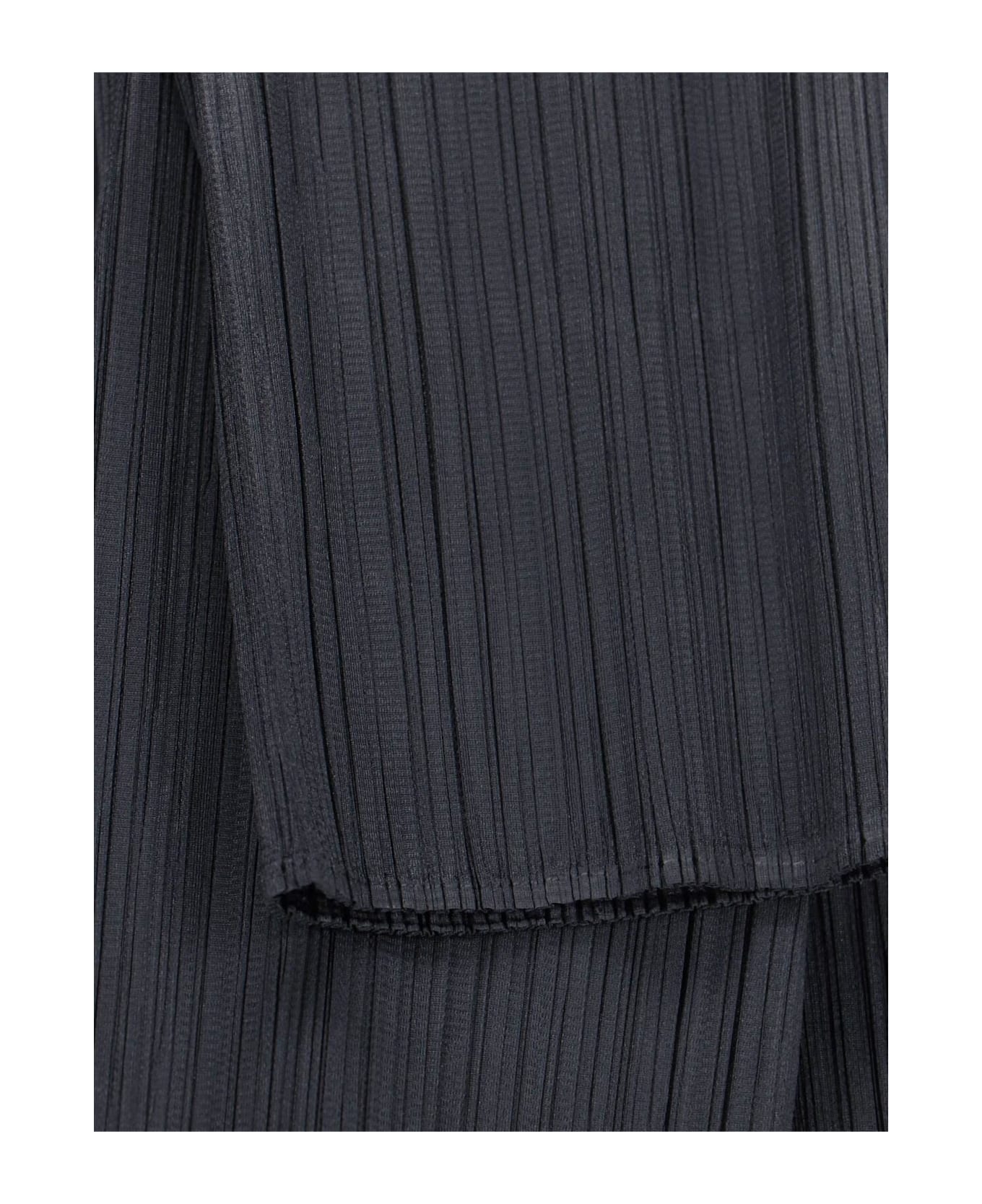 Pleats Please Issey Miyake Pleated Pants - Black