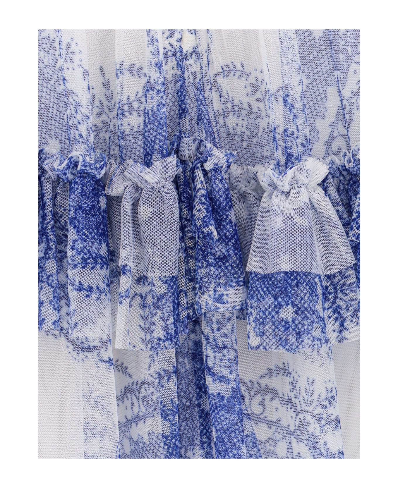 Philosophy di Lorenzo Serafini Dress - Bianco/azzurro