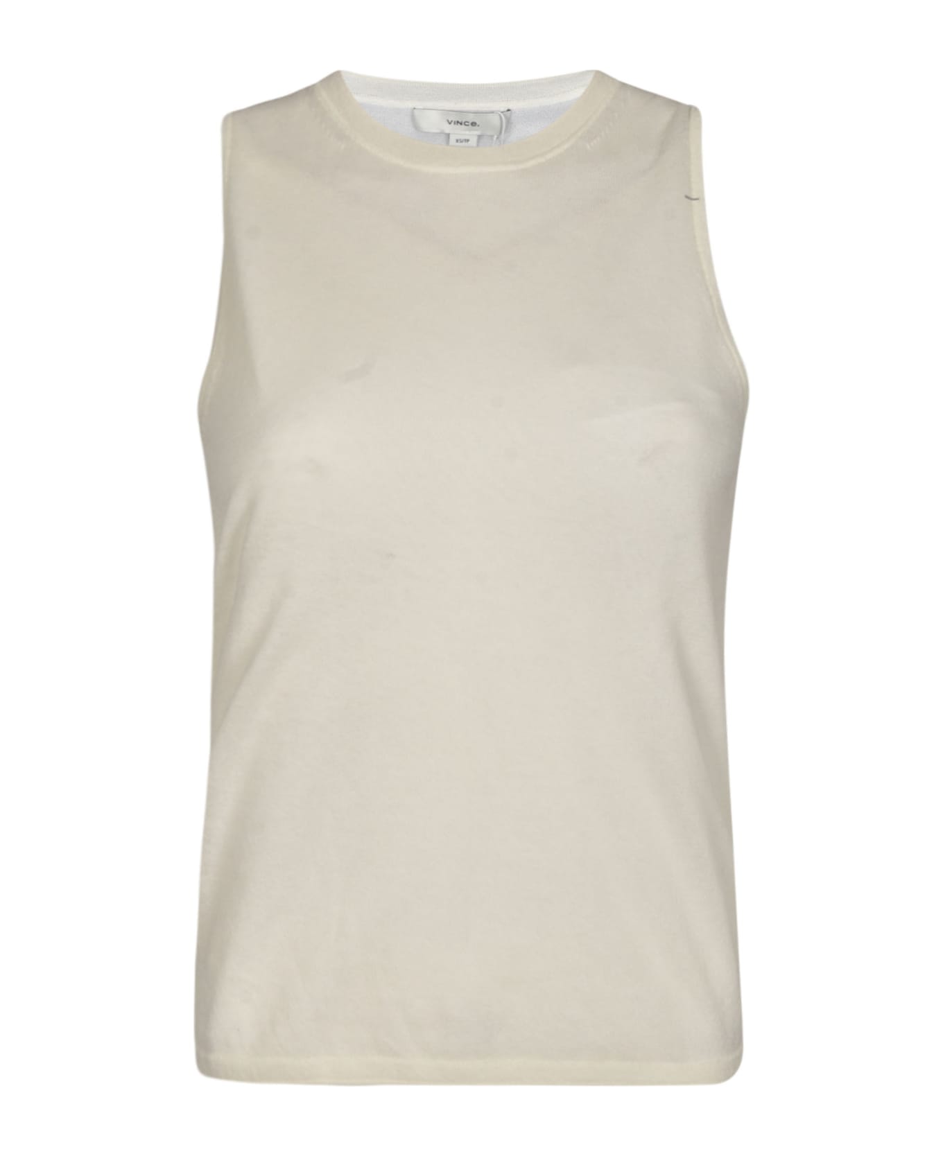 Vince Fitted Tank Top - White