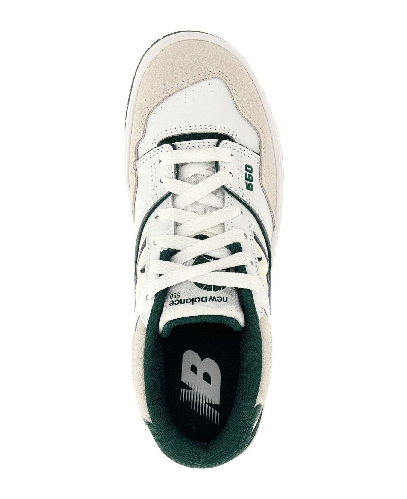 New Balance 550 Logo-patch Lace-up Sneakers