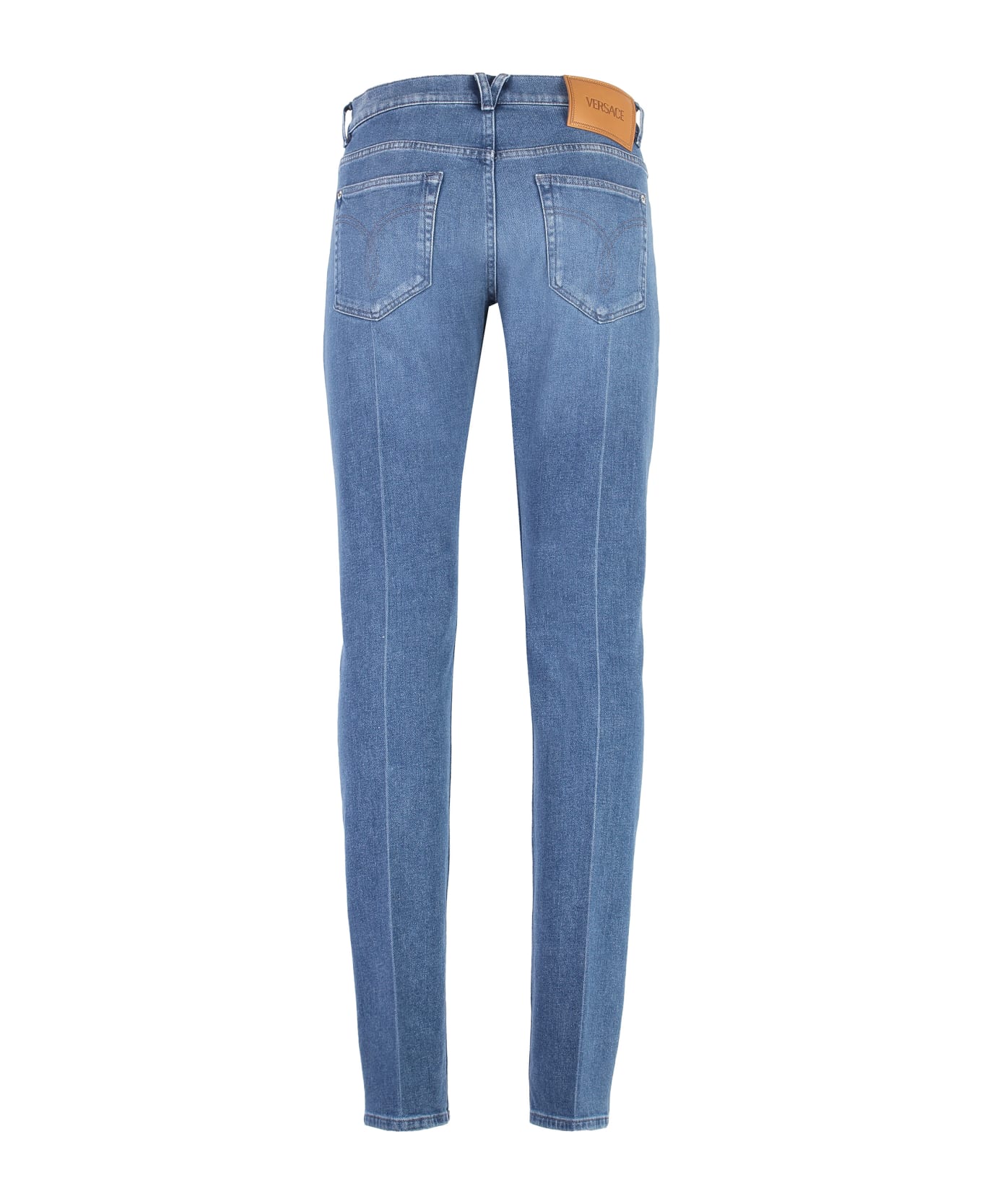 Versace 5-pocket Slim Fit Jeans - Denim