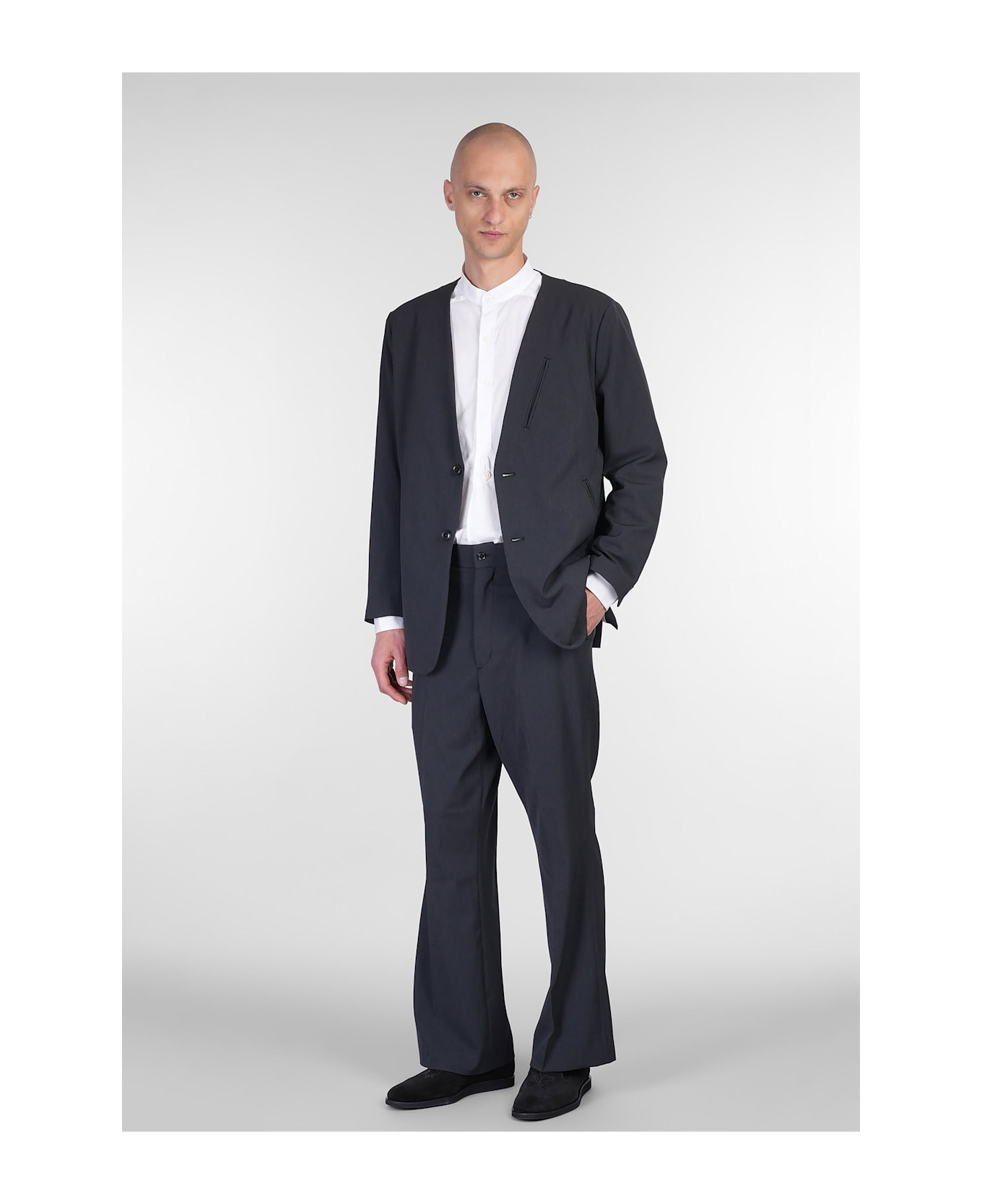 Needles Pants In Black Polyester - black