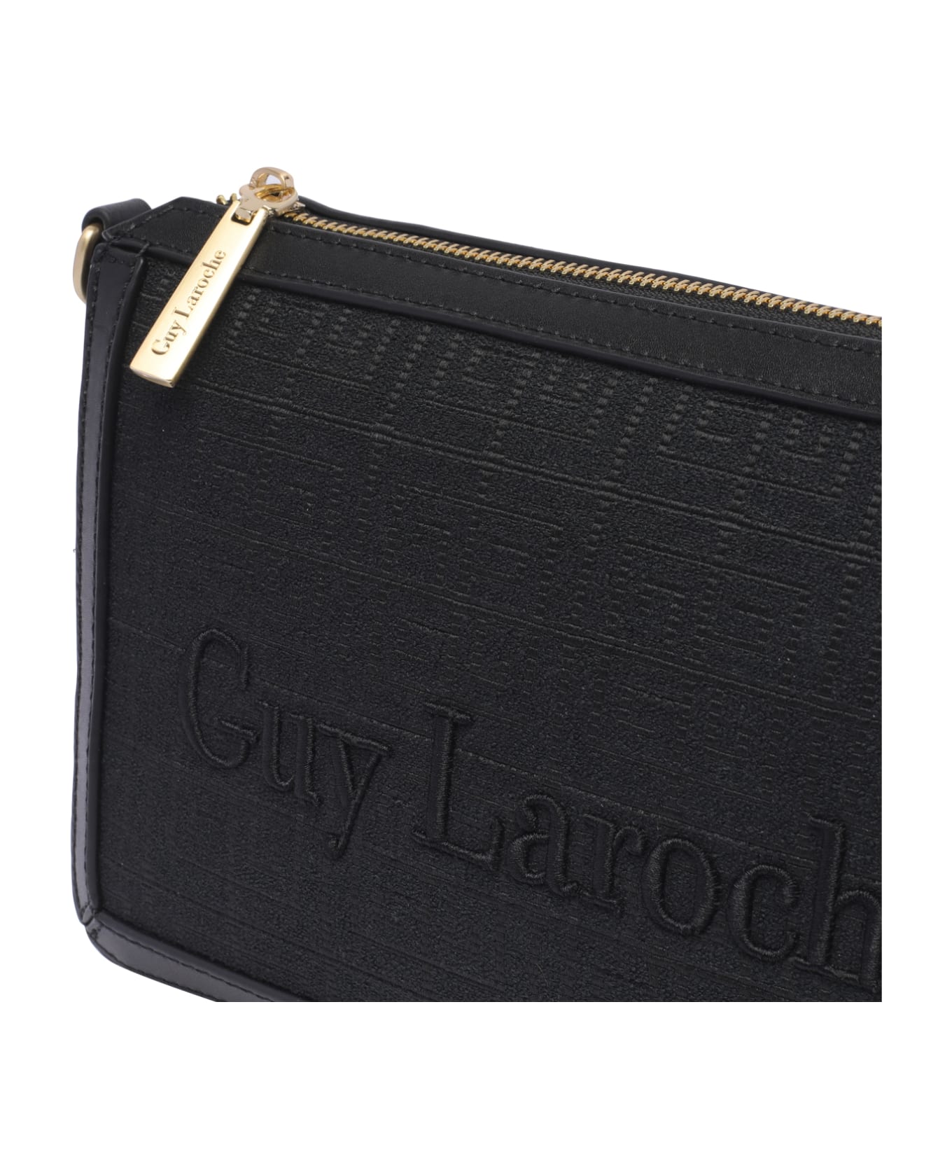 Guy Laroche Logo Crossbody Bag - Black