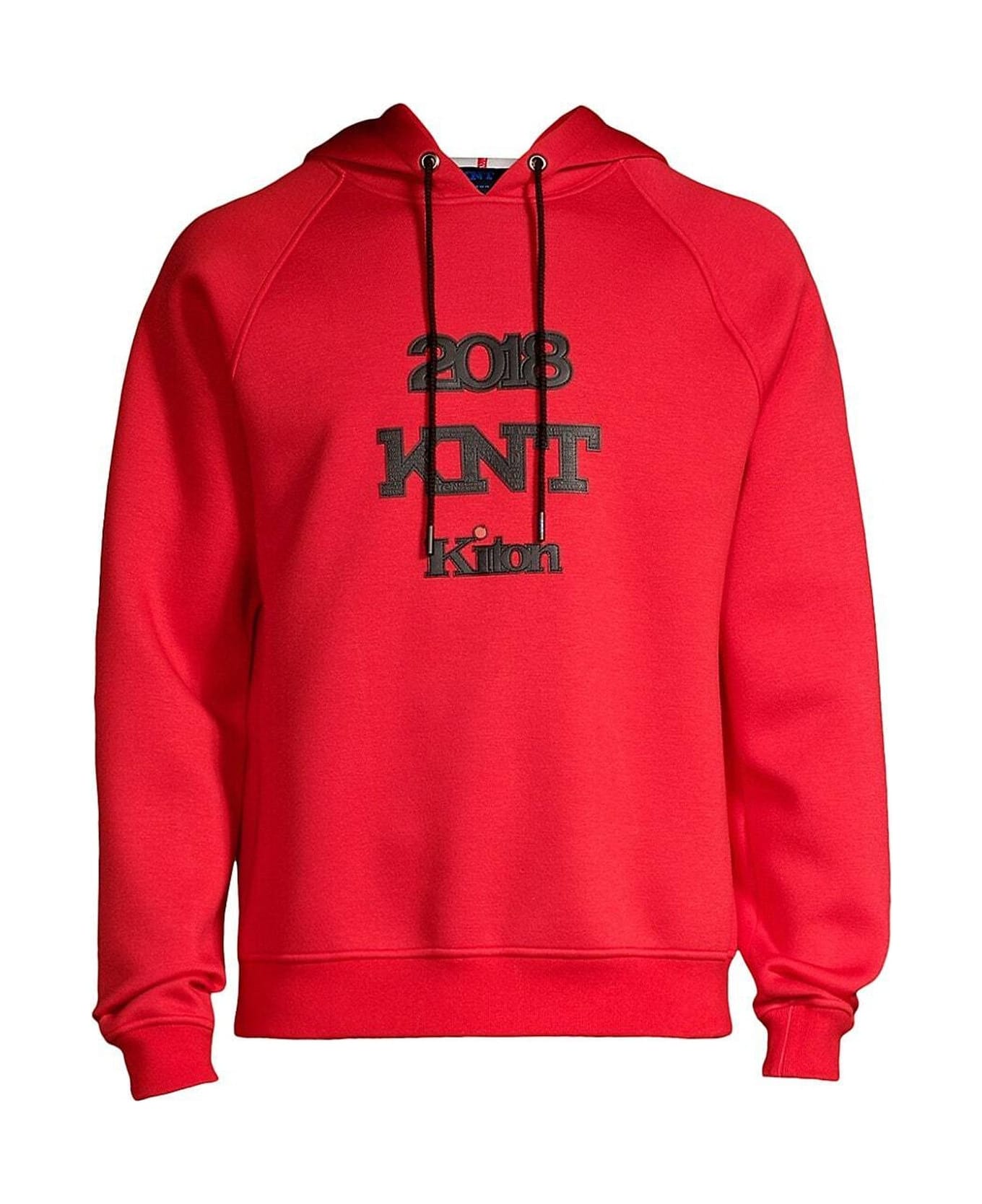Kiton Hooded Sweatshirt - Red