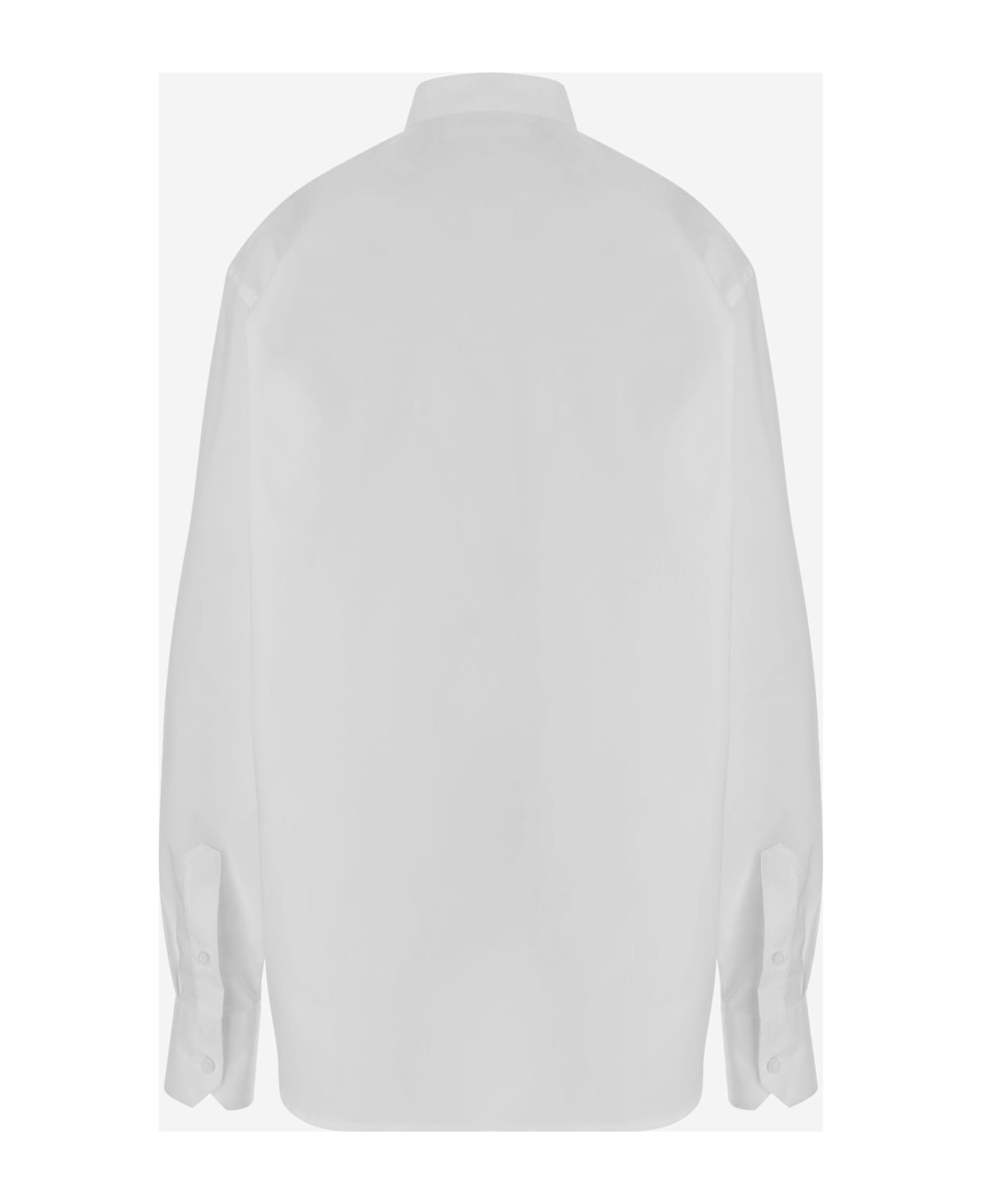 Armarium Cotton Blend Lavinia Shirt - White