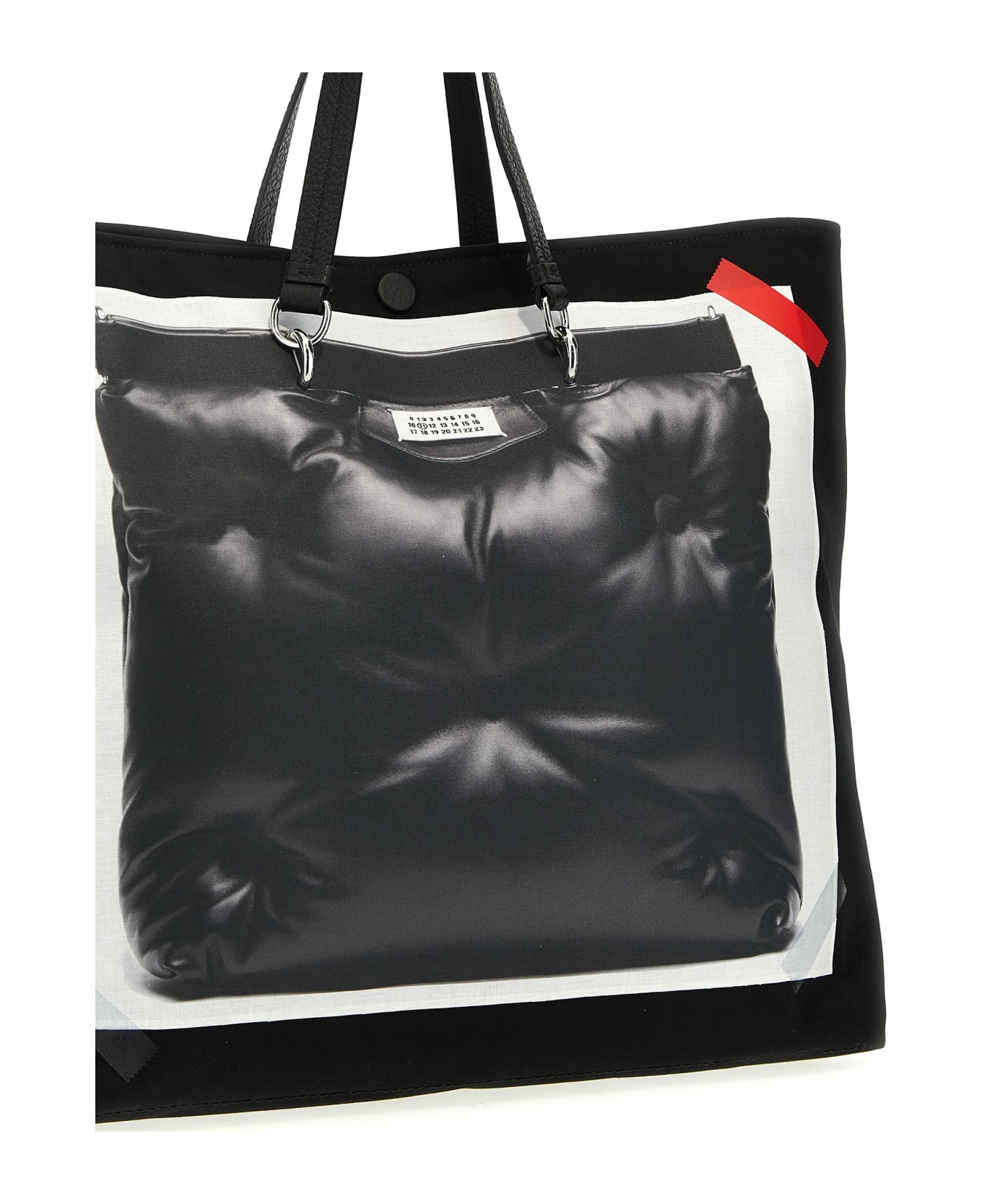 Maison Margiela Trompe L'oeil 5ac Classique Handbag - Black