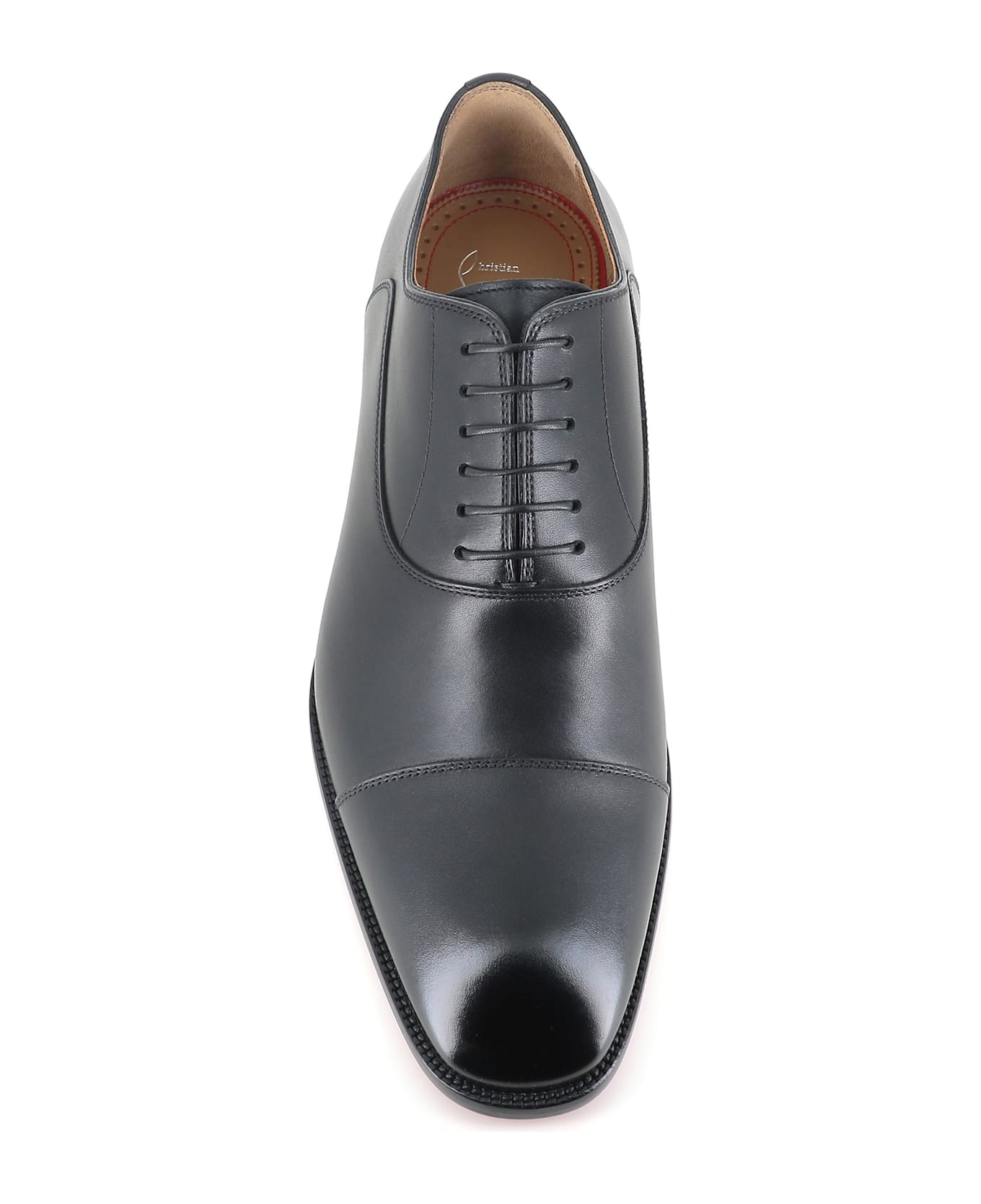 Christian Louboutin Oxford Greggo Flat - Black