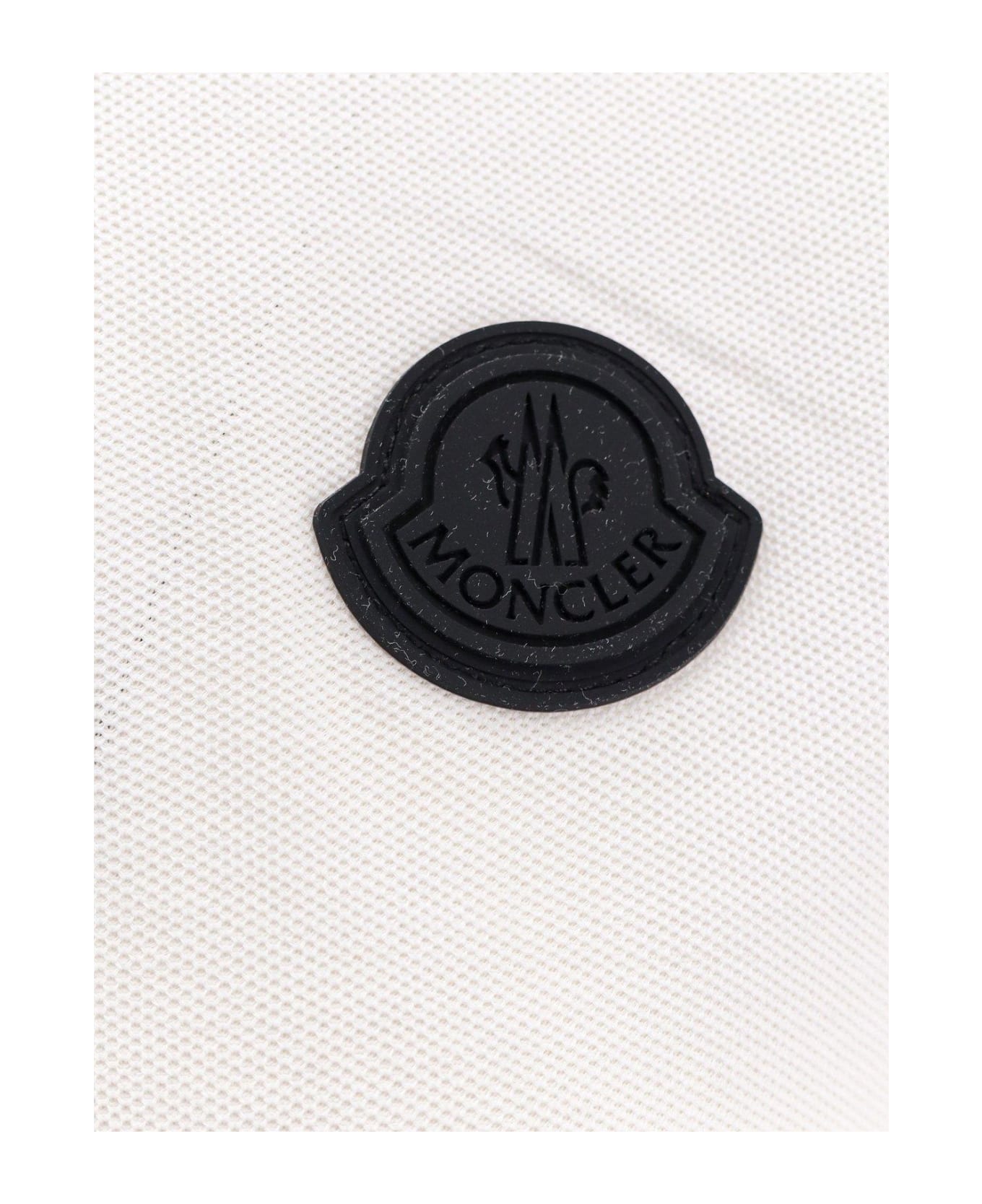 Moncler Logo Patch Polo Shirt - Non definito
