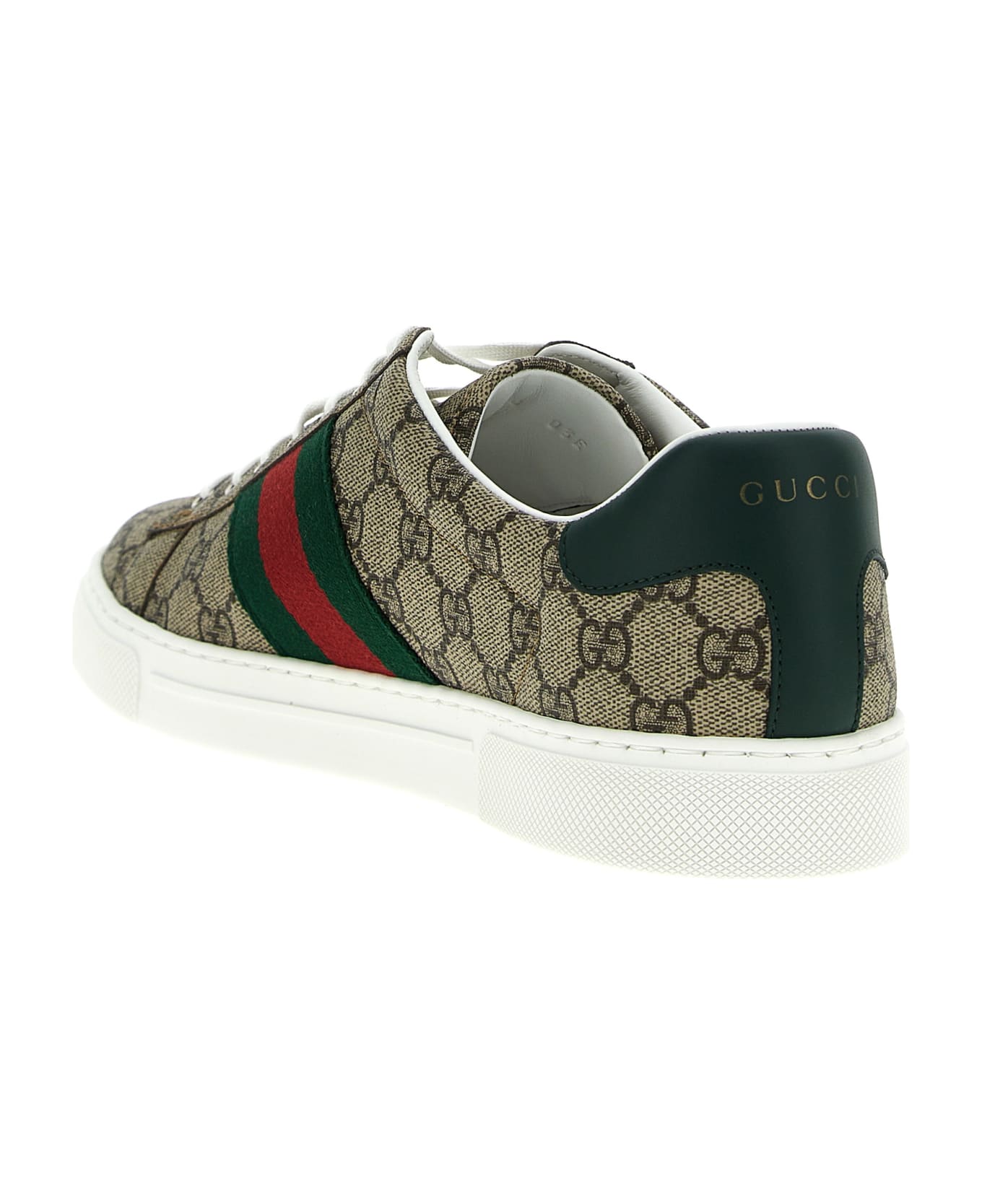 Gucci 'gucci Ace' Sneakers - Beige