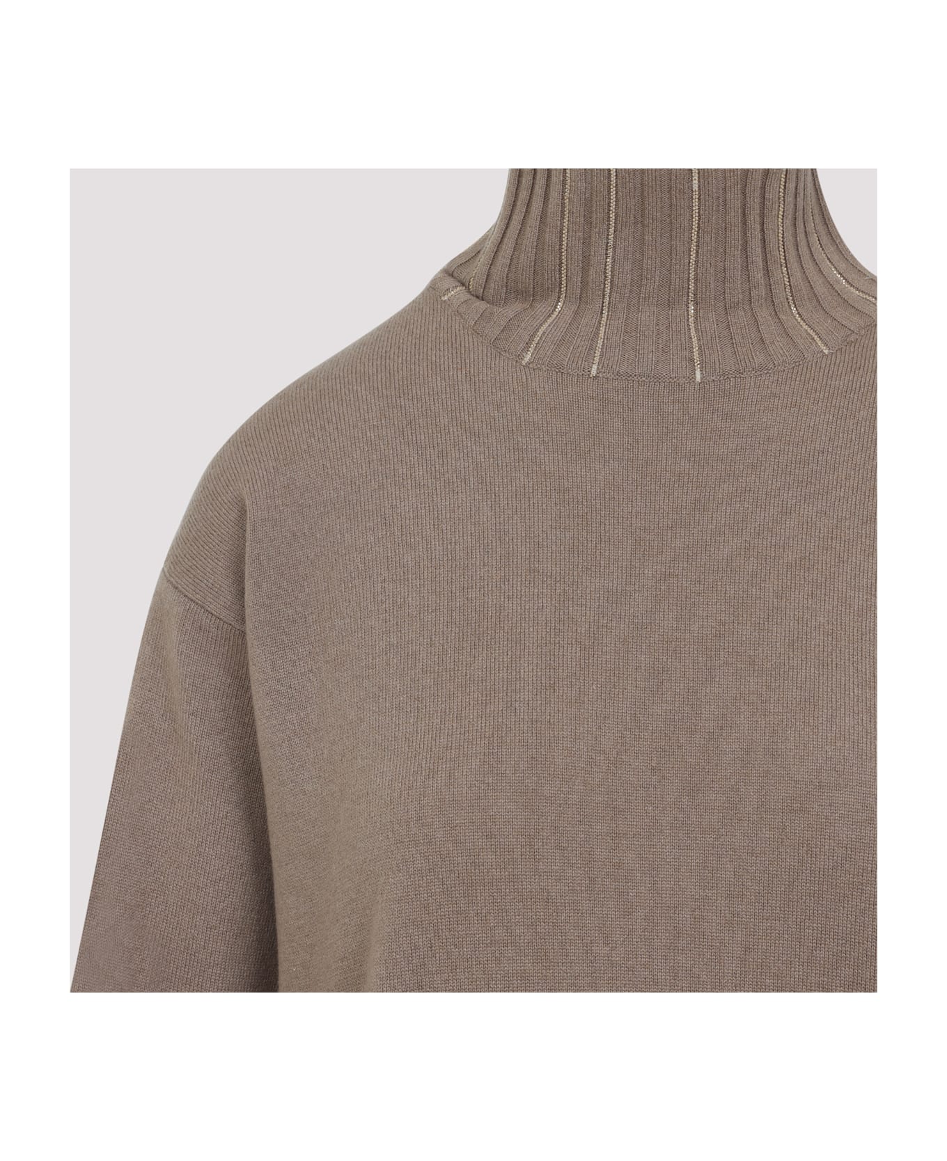 Fabiana Filippi Knit Midi Dress - Corteccia
