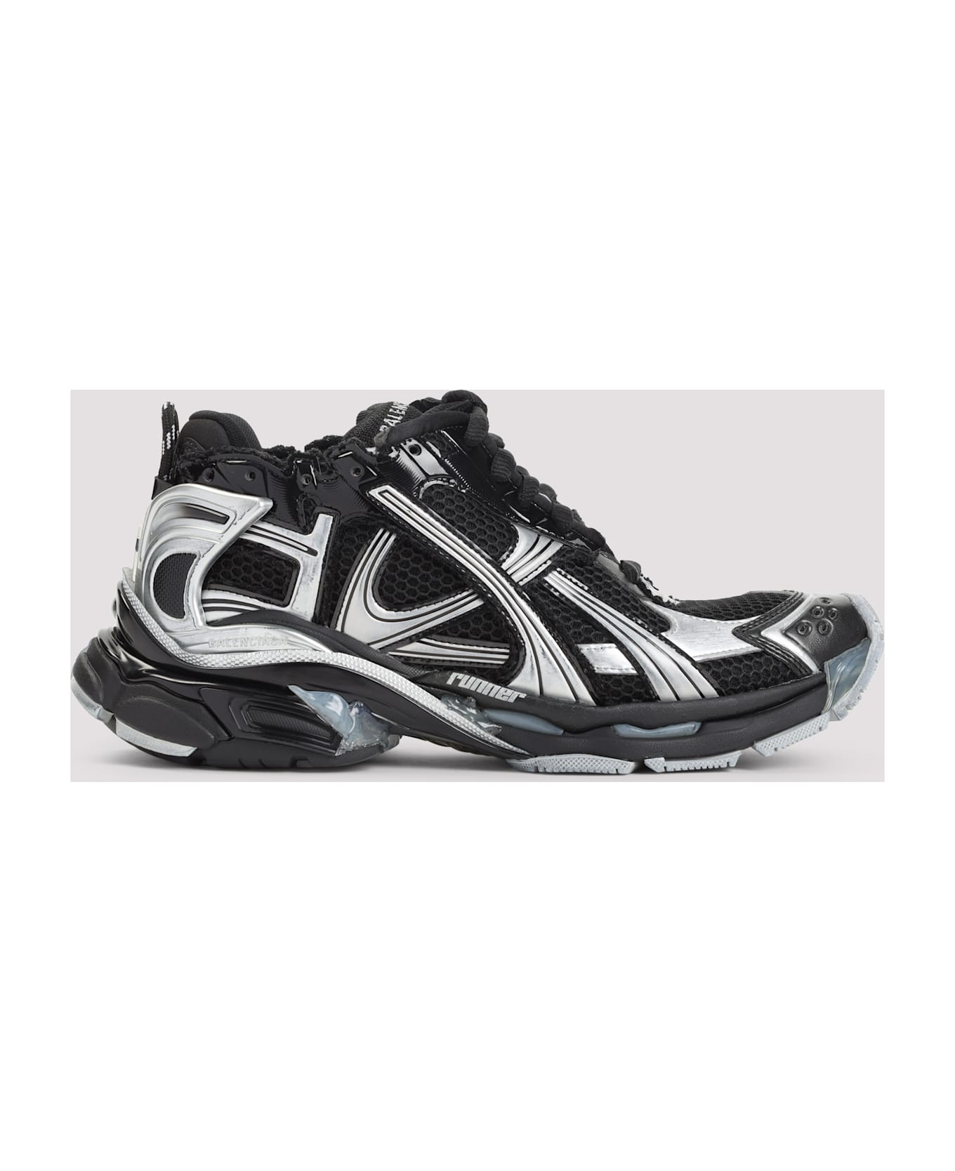 Balenciaga Runner - Black Silver