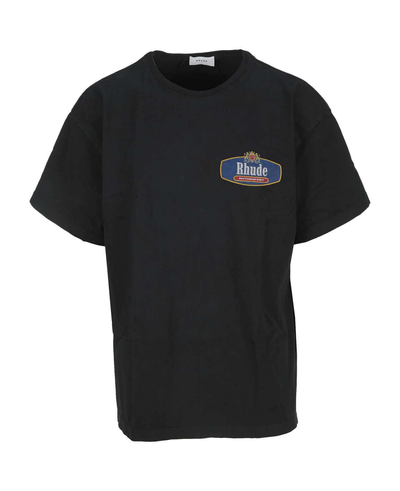 Rhude Grand Prix De Monaco T-shirt - BLACK
