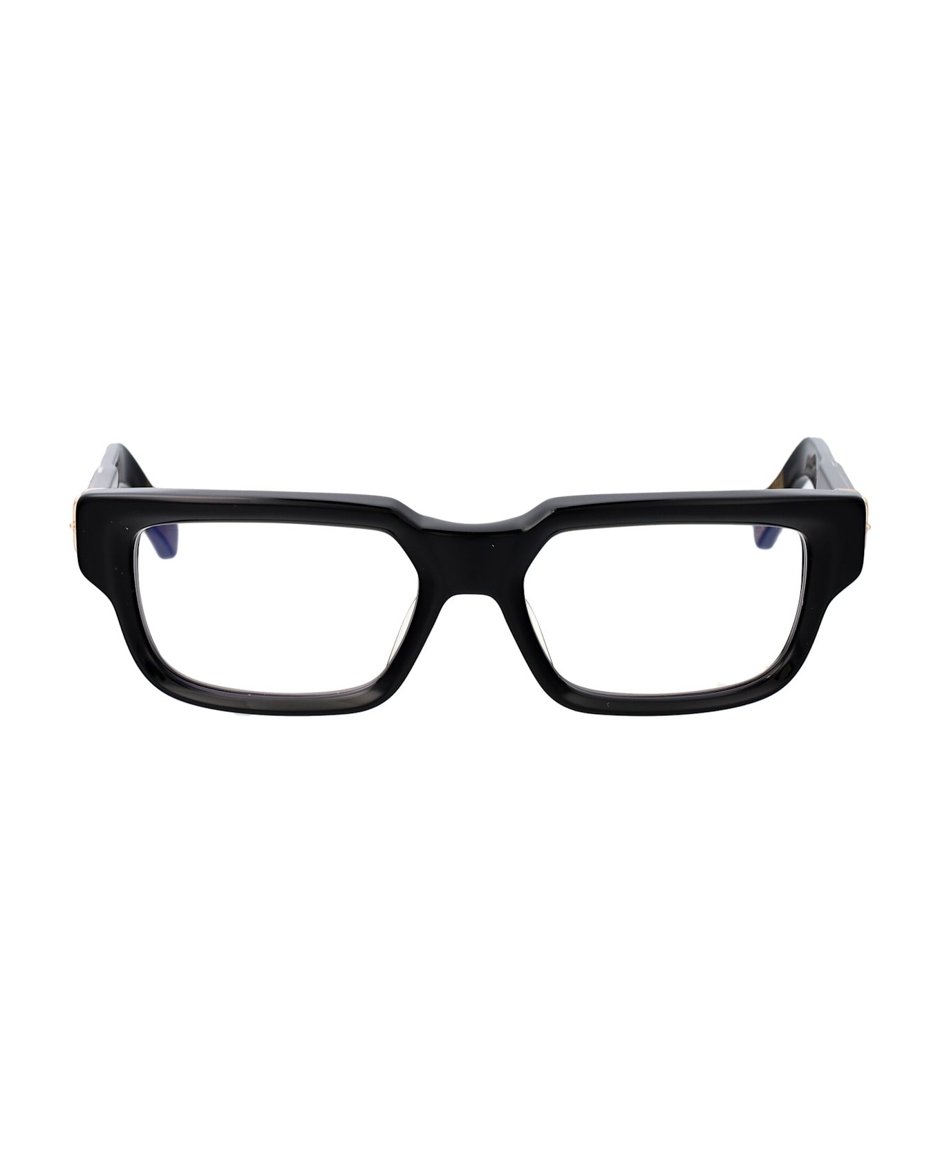 Chrome Hearts 2 Thick Glasses - Black-18KGP