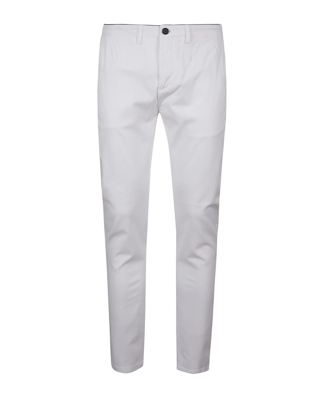 Department Five Mike Chinos Superslim Pant - Bianco Ottico