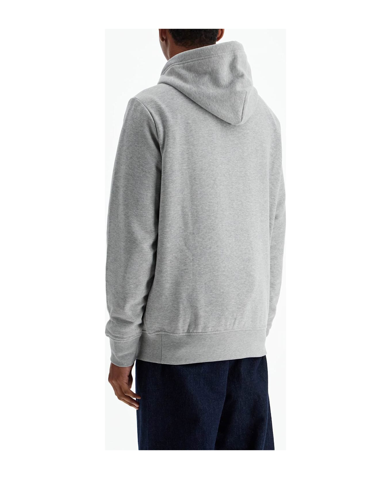 Polo Ralph Lauren Logo Hoodie - ANDOVER HEATHER (Grey)