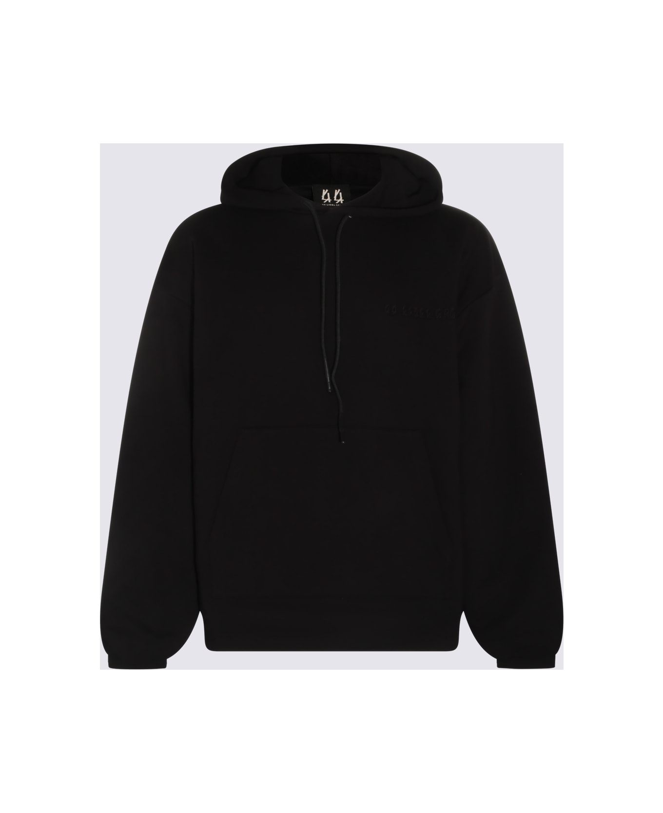 44 Label Group Black Cotton Sweatshirt - Black