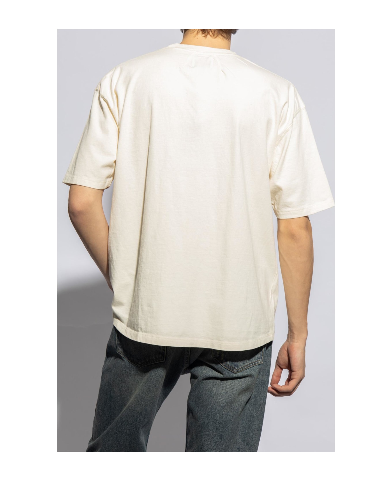 Rhude Cotton T-shirt - Beige