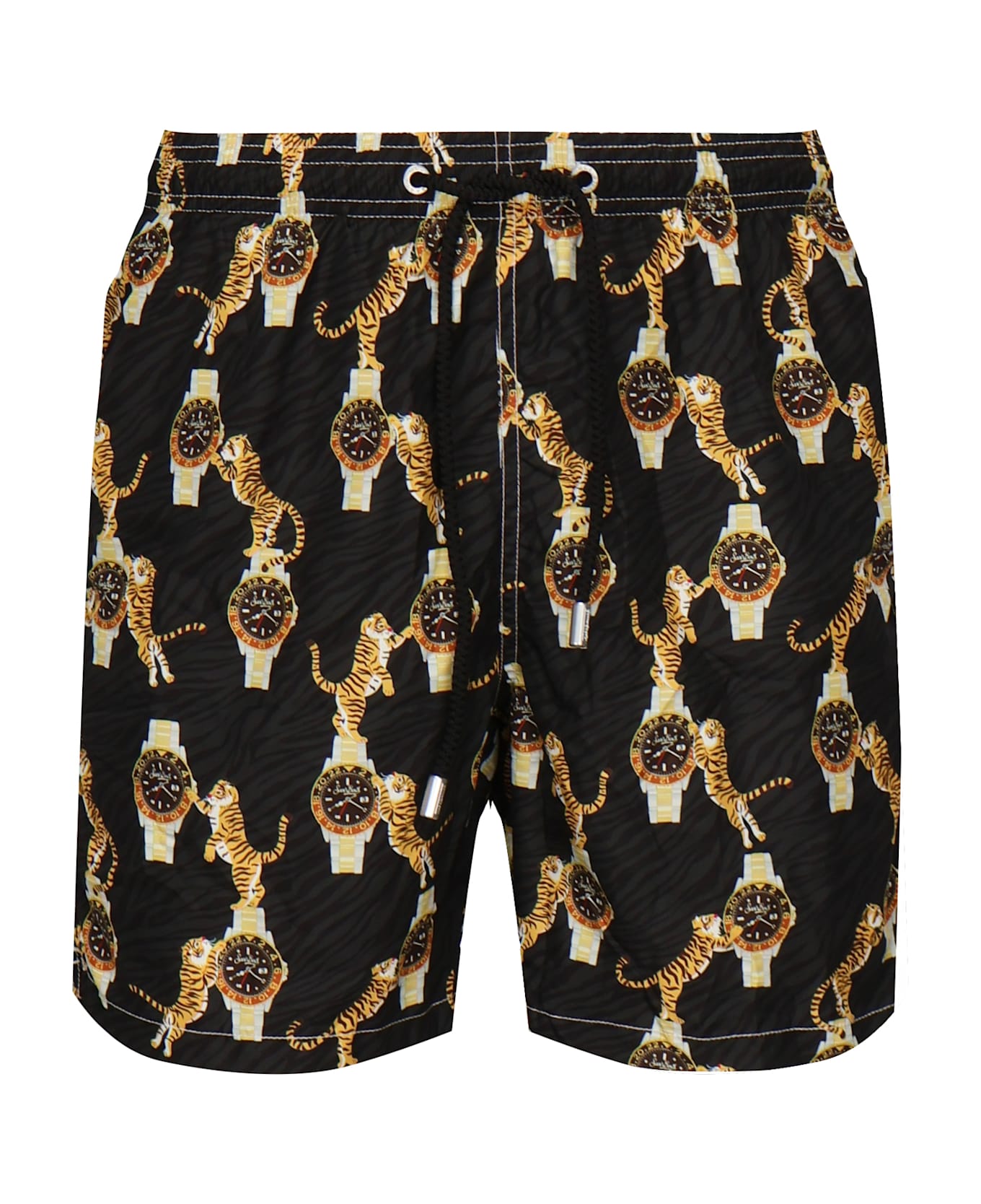 MC2 Saint Barth Printed Swimsuit - BLACK/MULTI