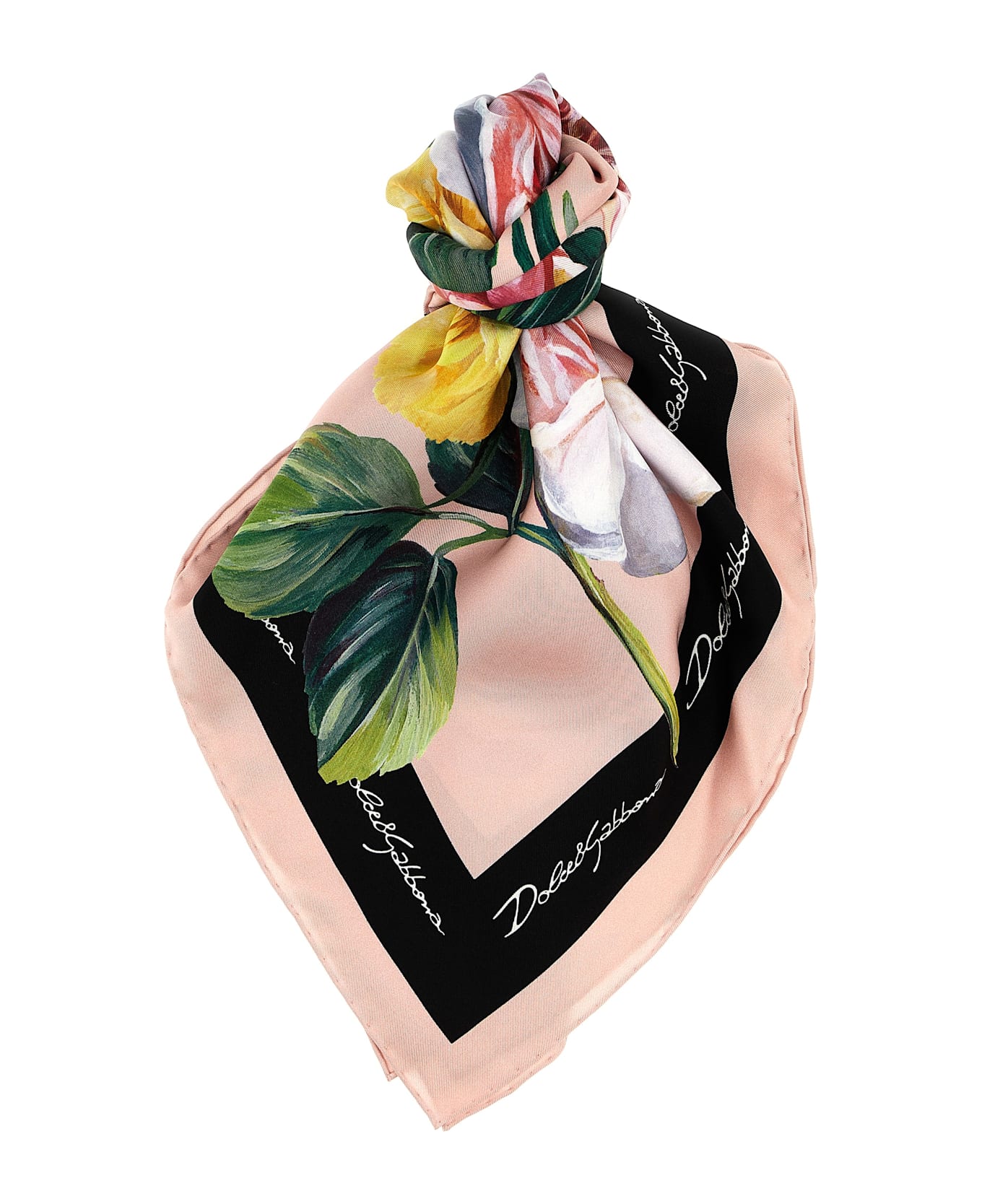 Dolce 
Gabbana Silk Scarf - Multicolor