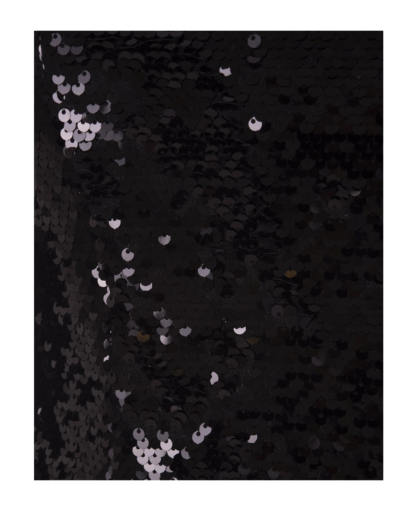 Giuseppe di Morabito Black Sequin Mini Dress - Black