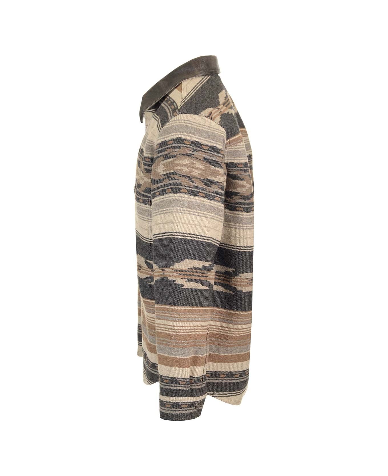 Isabel Marant 'dalton' Overshirt Jacket - Multicolor