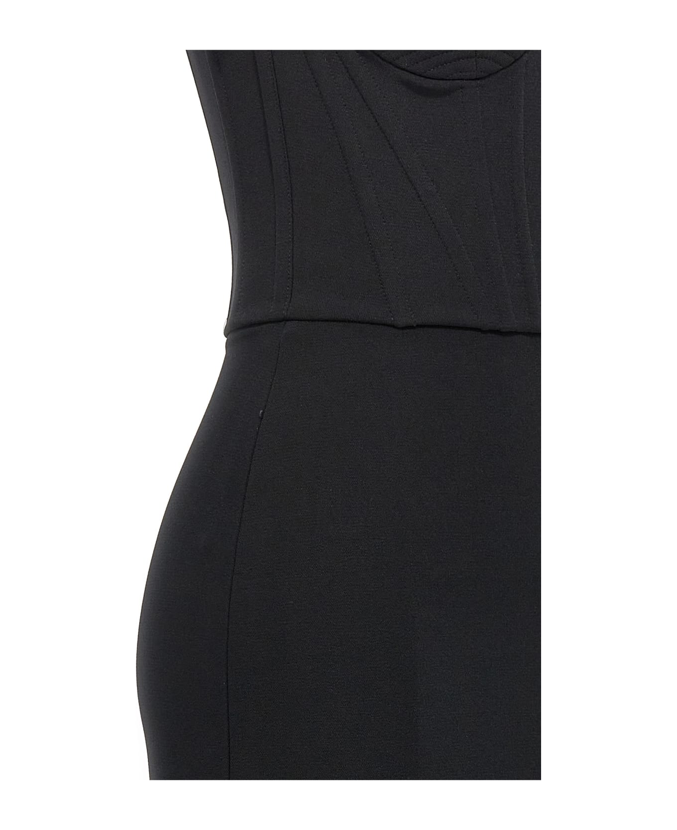 19:13 Dresscode Corset Dress - Black   ワンピース＆ドレス