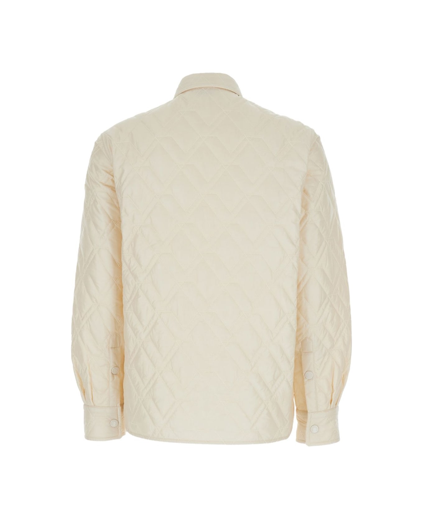 Moncler Nylon Overshirt - Beige