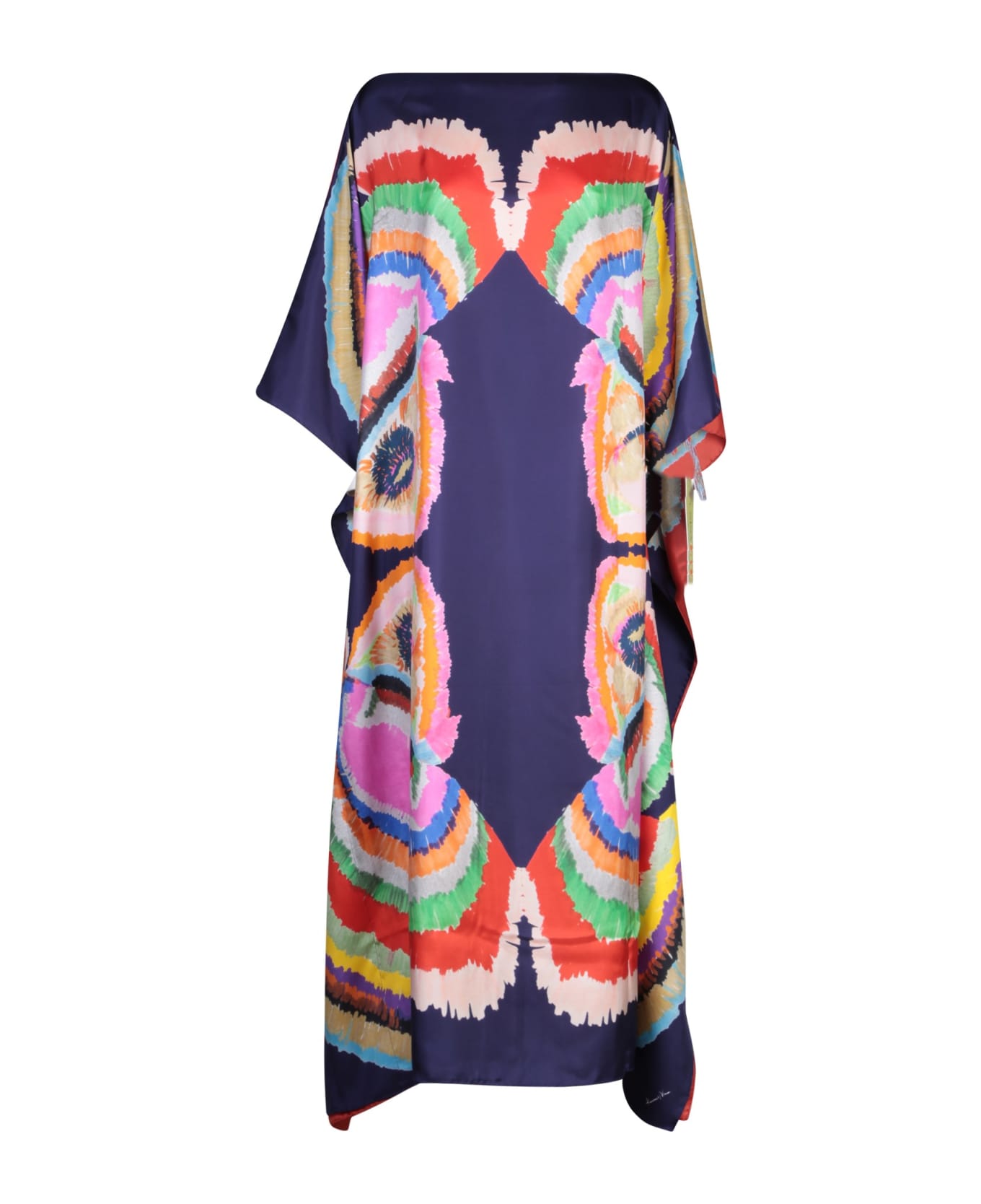 Rianna + Nina Papagalo Blue Coral Kaftan - Multi