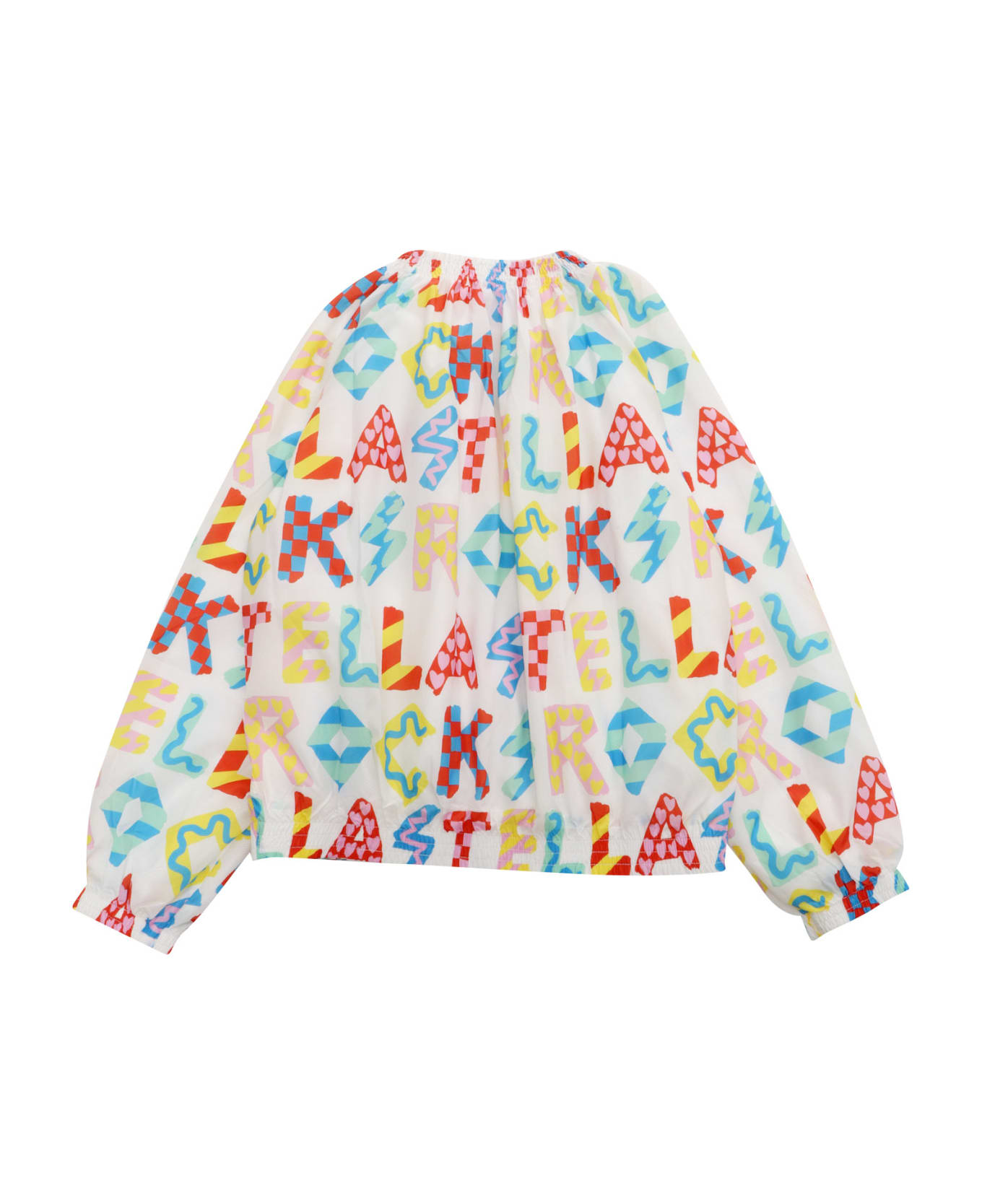 Stella McCartney Kids Colorful Jacket - WHITE コート＆ジャケット
