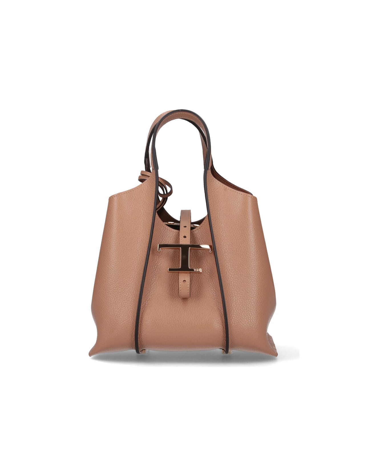 Tod
s 
t Timeless
 Small Shoulder Bag - Beige