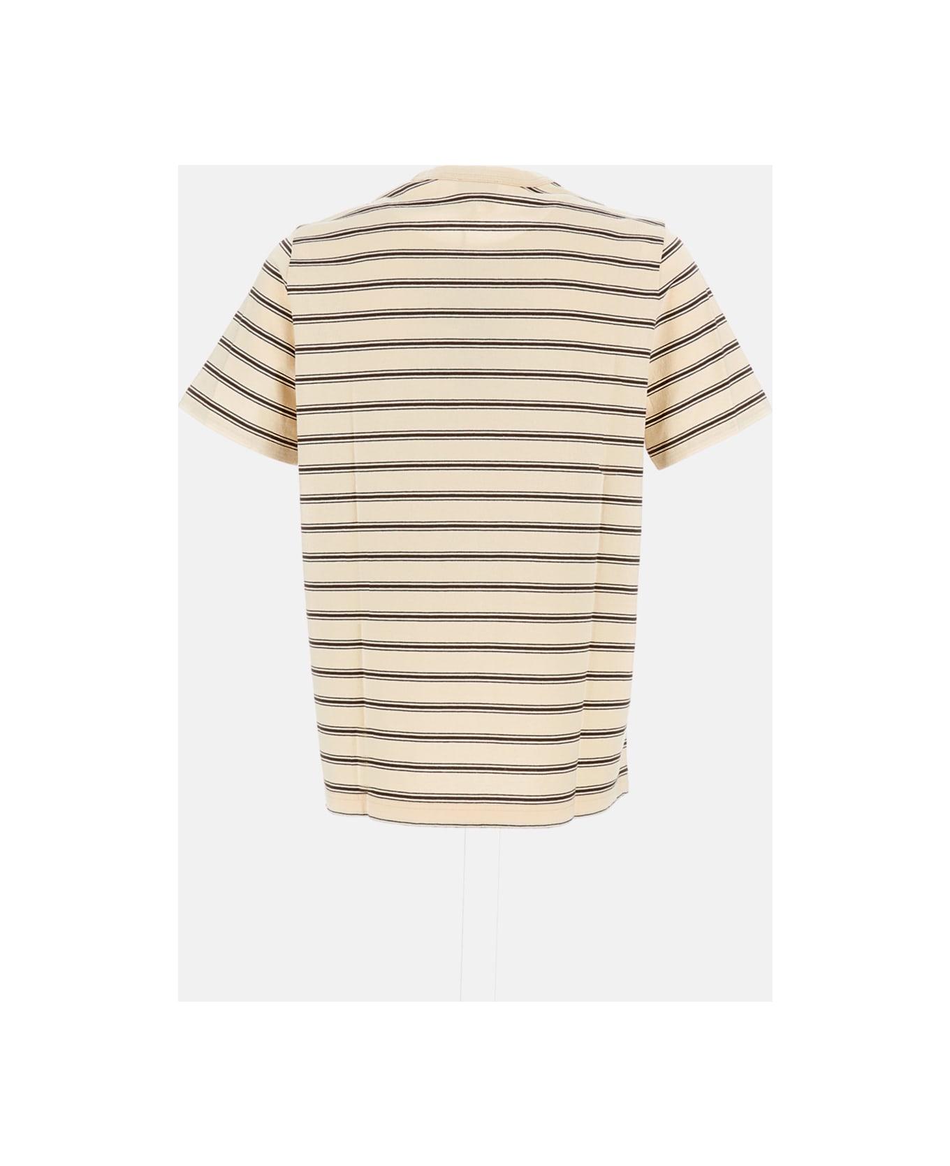 A.P.C. Striped T-shirt - Beige