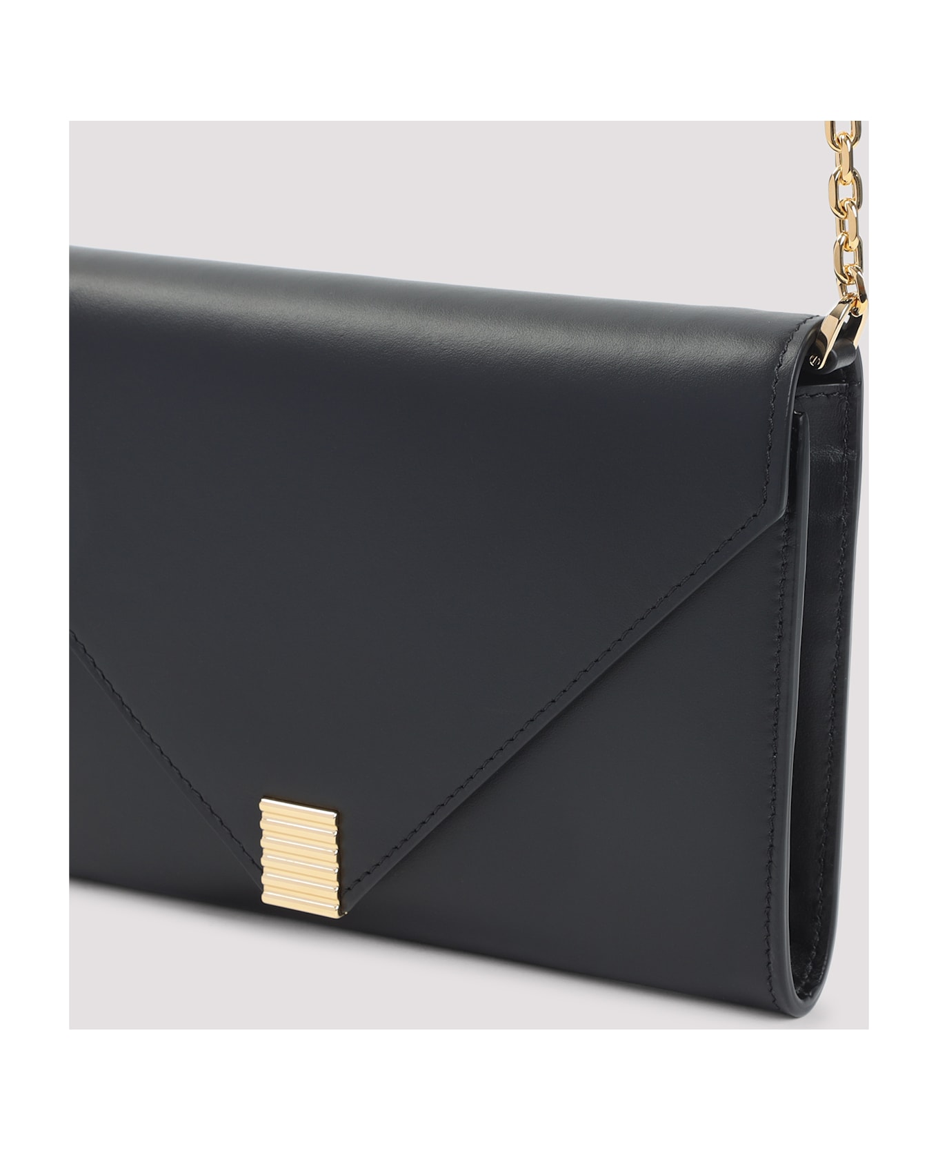Lanvin Concerto Arpege Wallet On Chain - Black