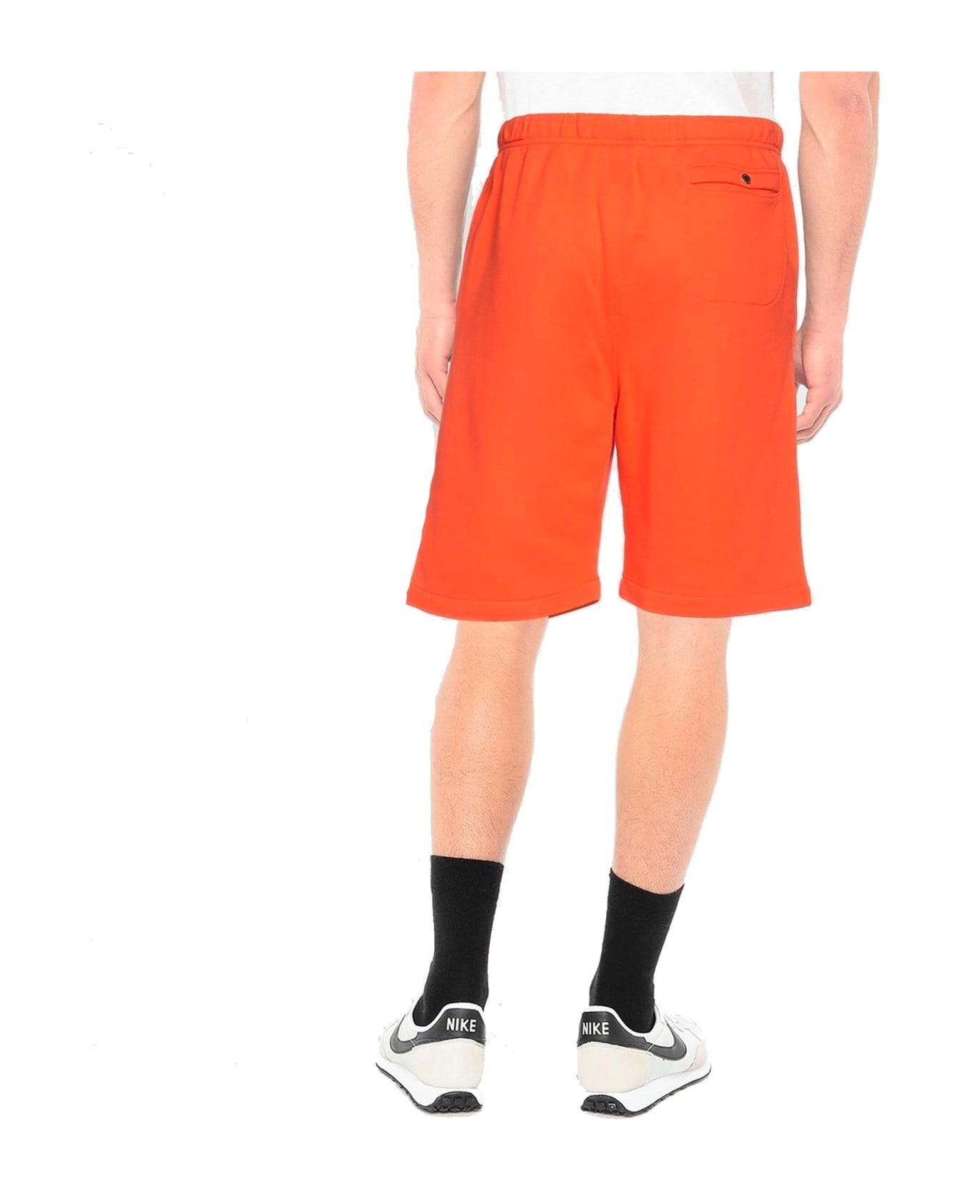 HERON PRESTON Cotton Shorts - Orange