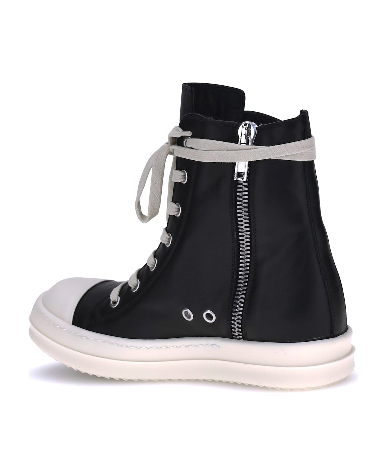 Rick Owens Leather Sneakers
