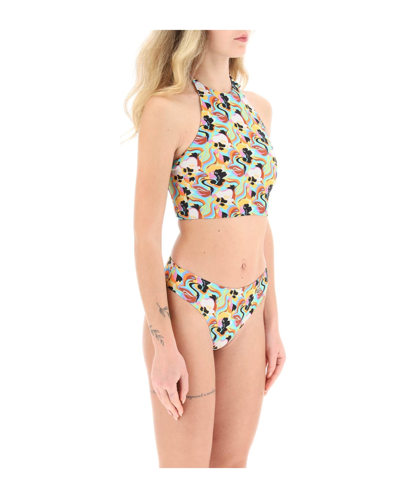 Etro Multicolored Floral Bikini Set - MULTICOLOR