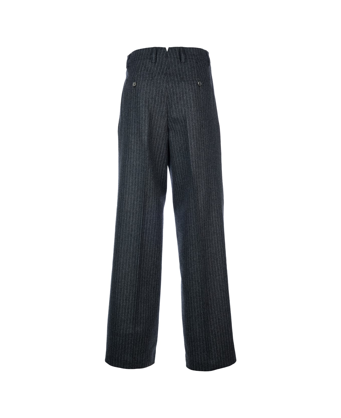 Ami Alexandre Mattiussi Pantaloni - DARK GREY OFF WHITE