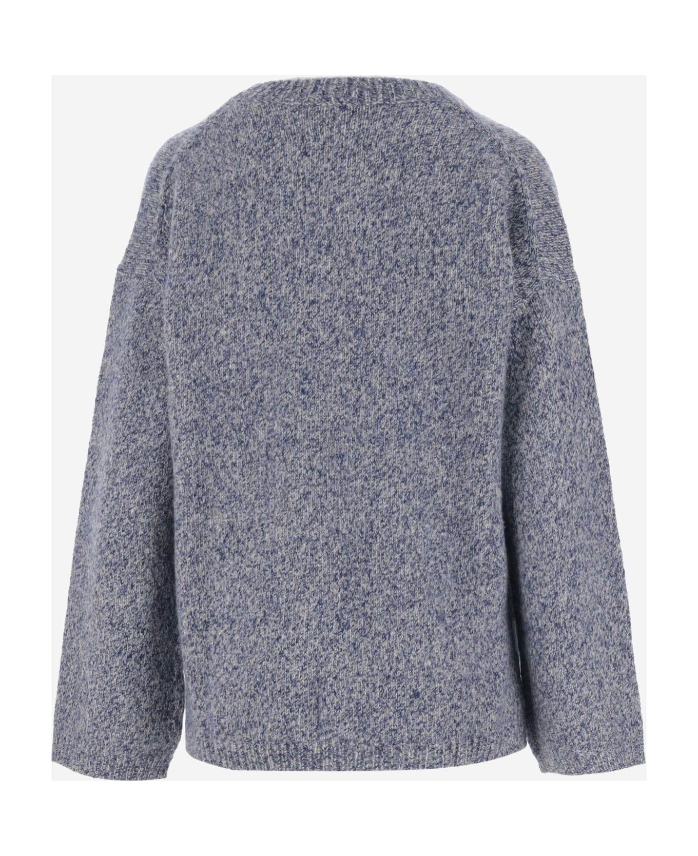 Allude Cashmere And Silk Sweater - Blue