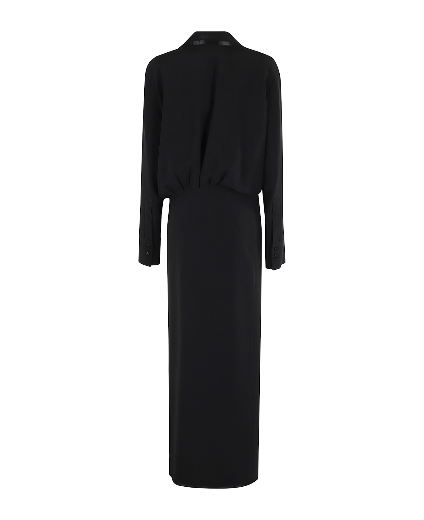 The Attico Midi Dress - Black