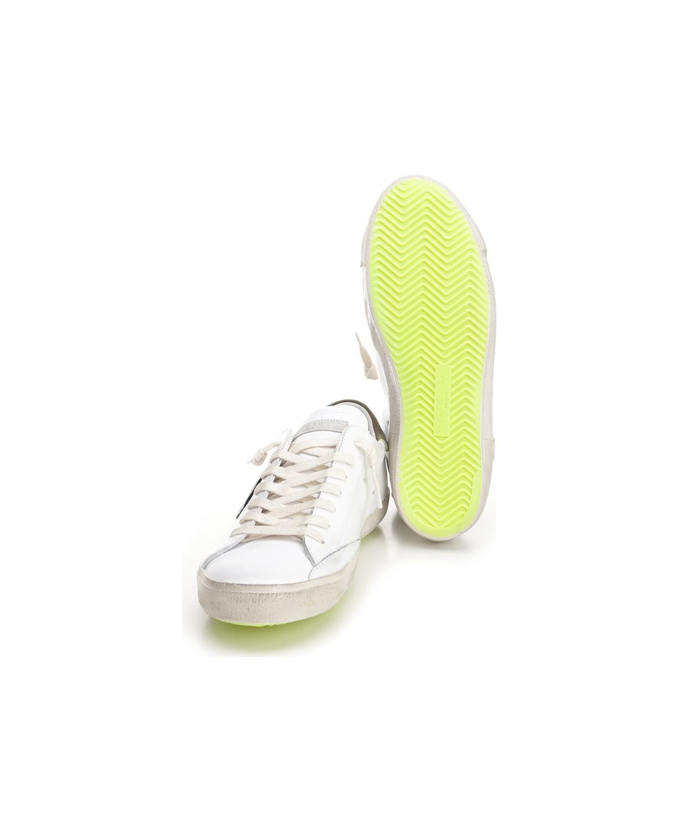 Philippe Model Low "prsx" Sneaker - White
