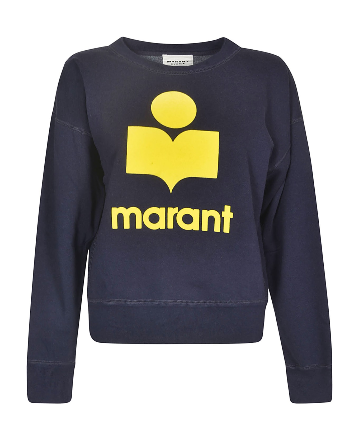 Marant Étoile Mobyli Sweatshirt - Navy/Yellow