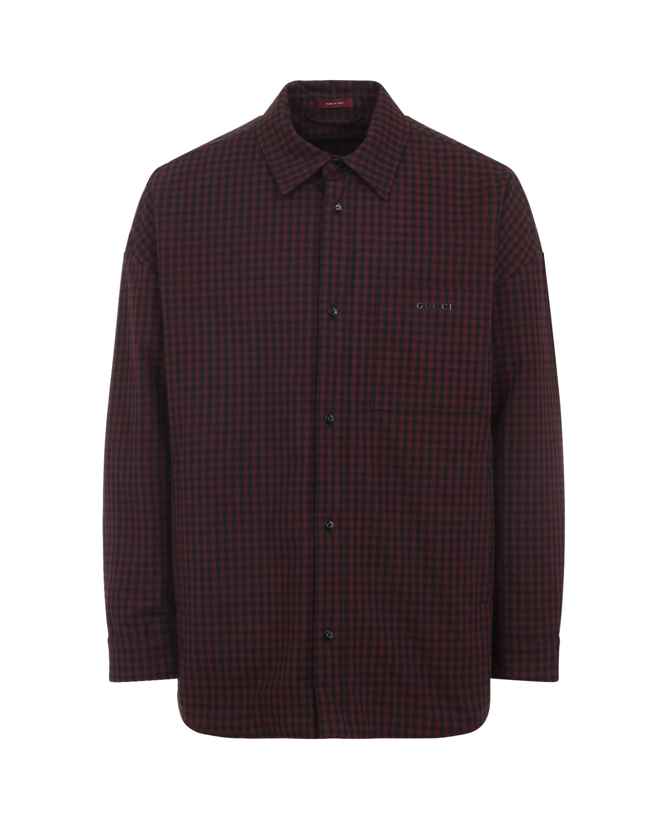 Gucci Spw Macro Vichy Jacket - Purple Black