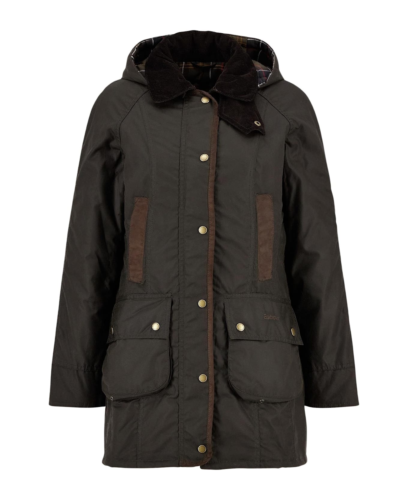 Barbour Bower Wax Jacket - Olive