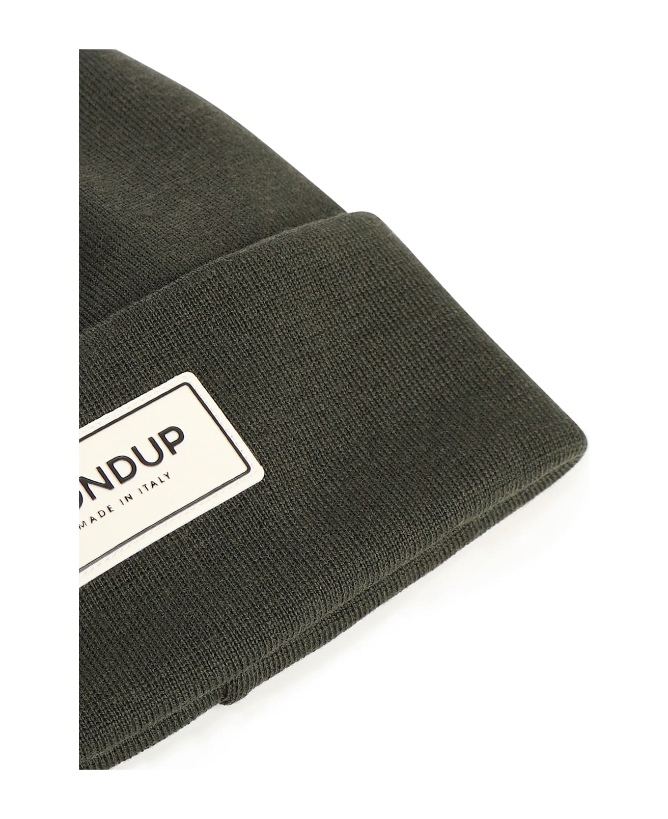 Dondup Technical Wool Hat - The Green