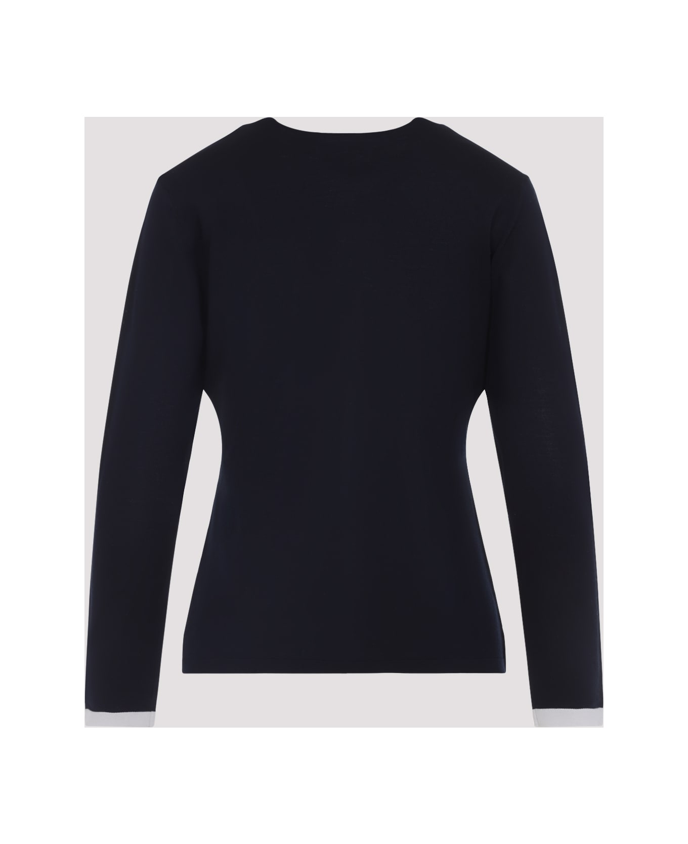 
S Max Mara Kenya Cardigan - Blu Con Winter White