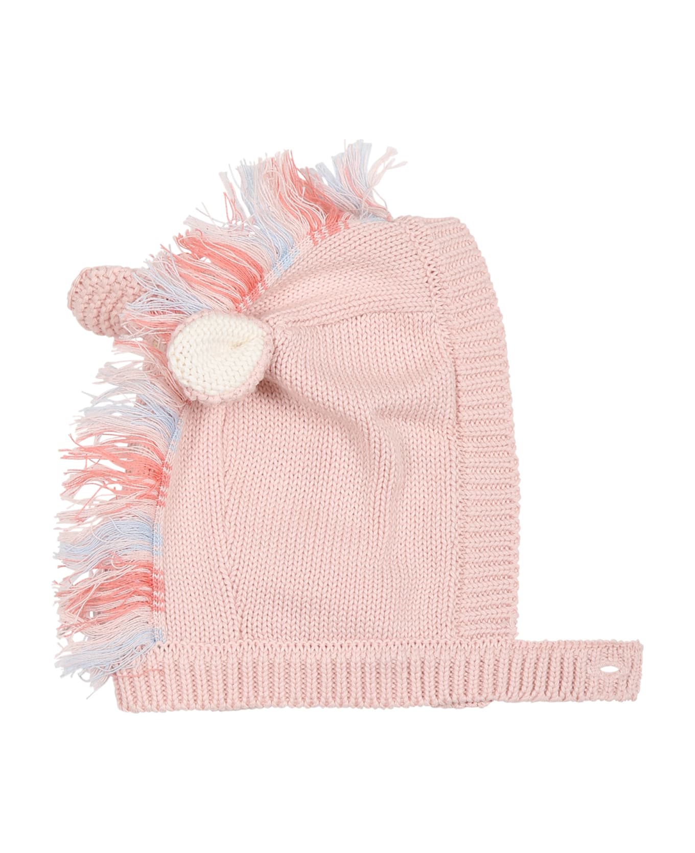 Stella McCartney Kids Pink Hat For Baby Girl - Pink