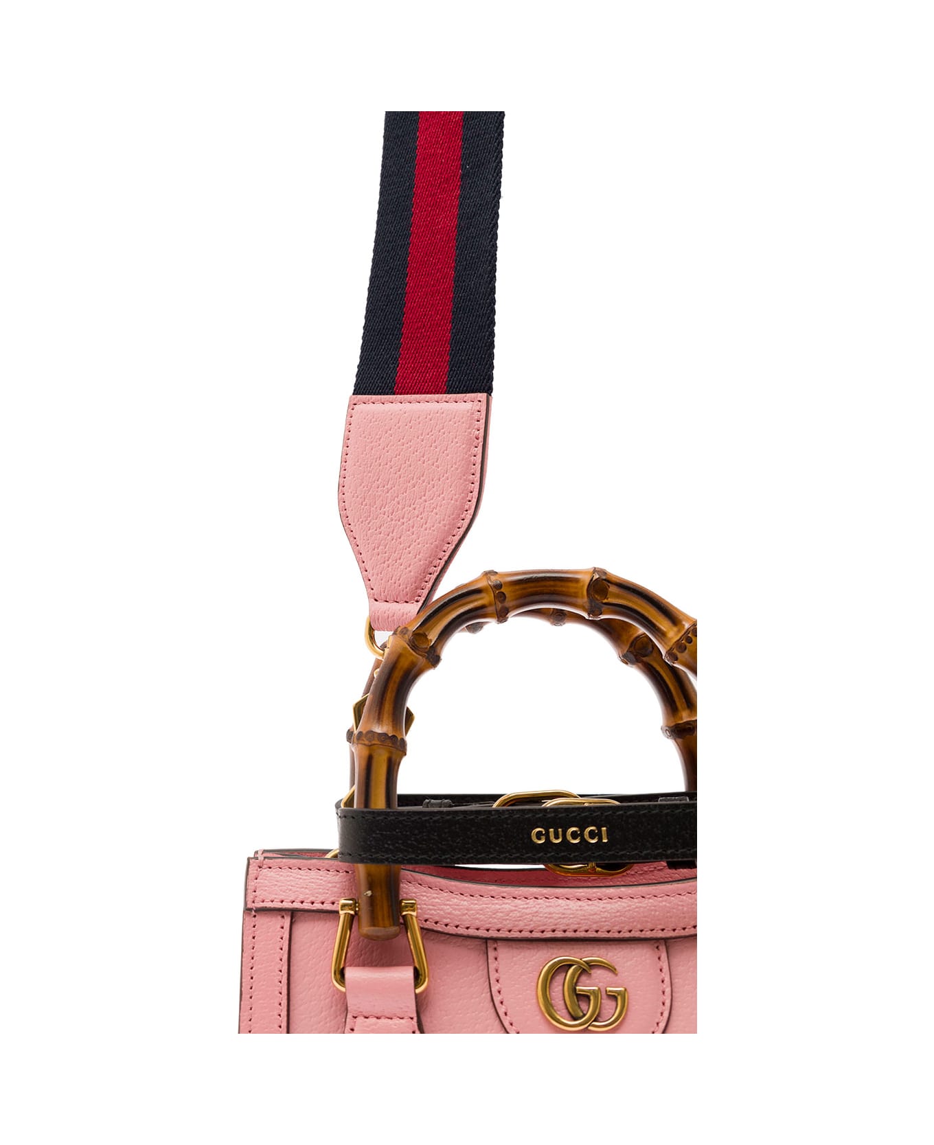 Gucci 'diana' Mini Tote Bag - Pink