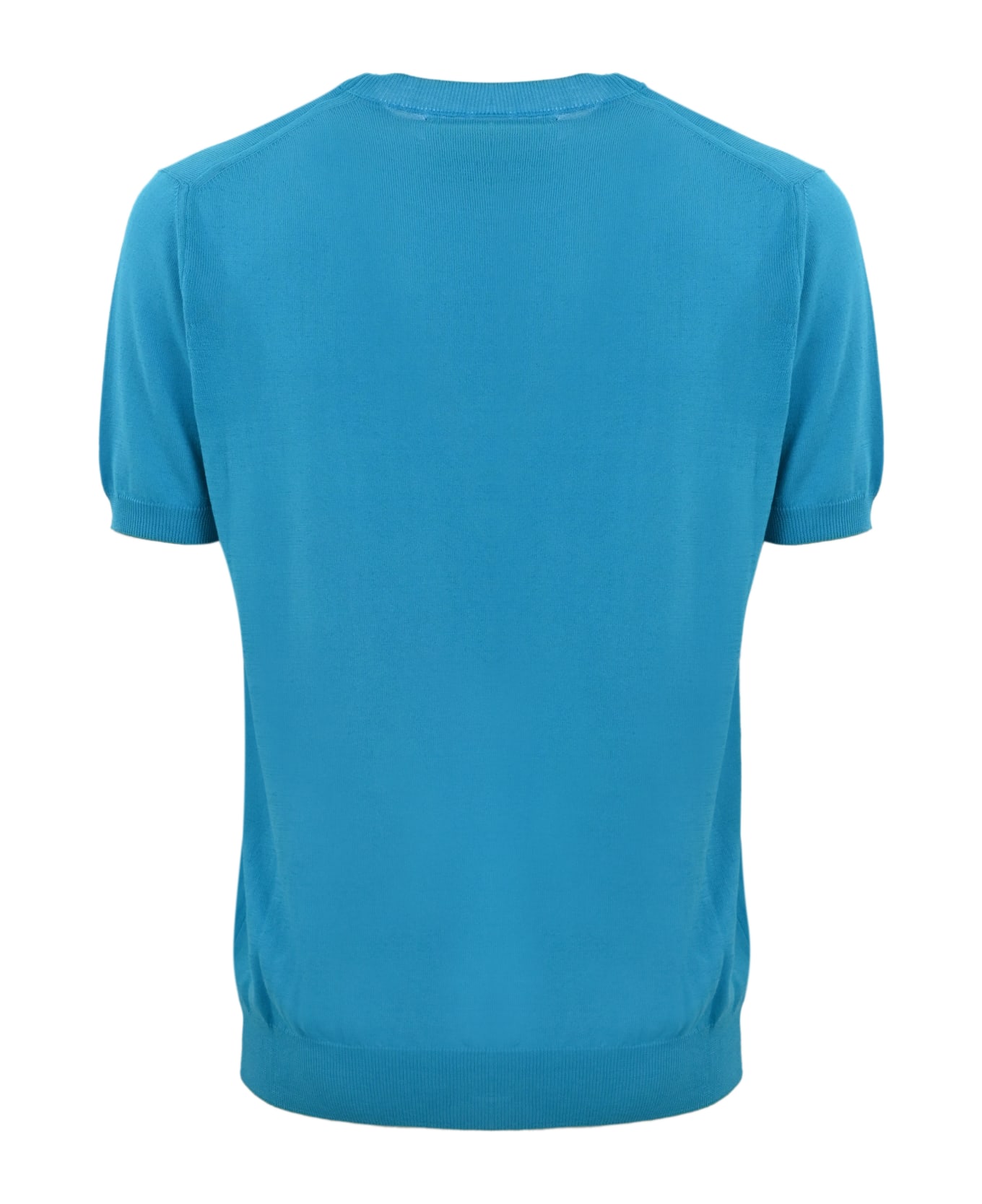 Amaranto T-shirt With Pocket - Turchese