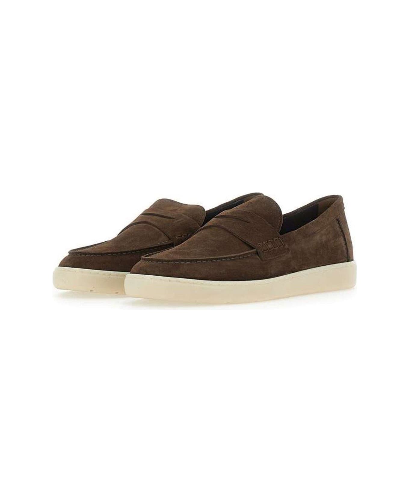 Hogan Slip On Loafers - Coconut