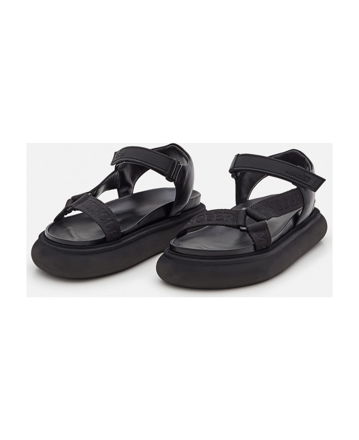 Moncler Catura Sandals - Black サンダル